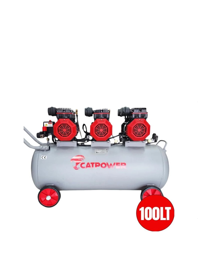 CATPOWER 1103 Sessiz Ve Yağsız Kompresör 4HP 100LT