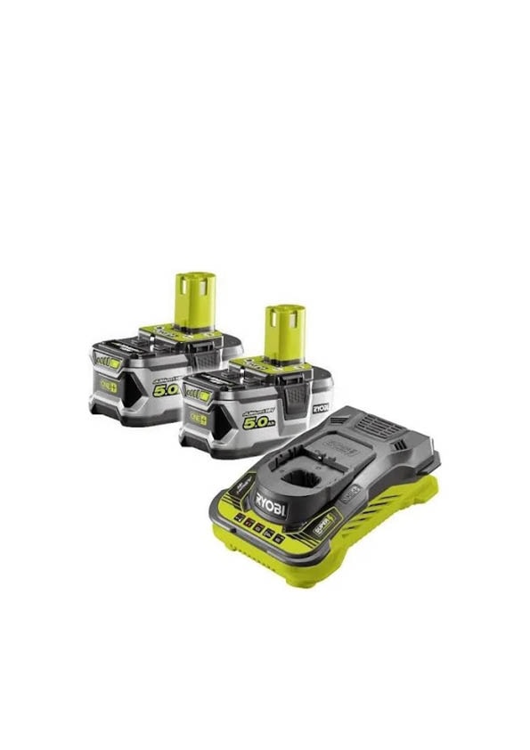 RYOBI 18V AKÜ ŞARJ CIHAZI PAKET 2X5.0AH (RC18150-250)