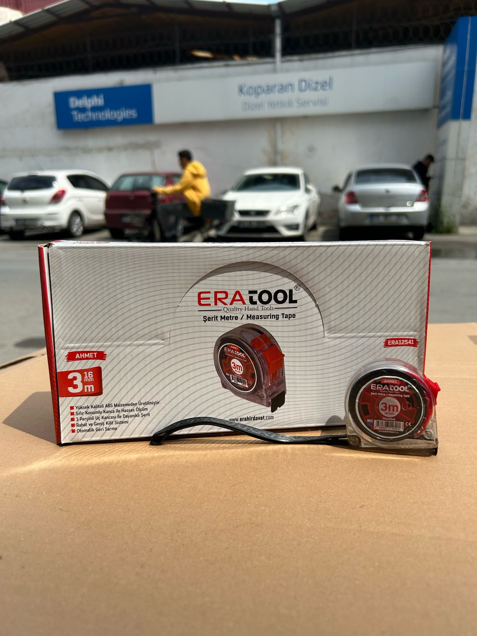 ERATOOL ŞEFFAF ŞERİT METRE 3X16