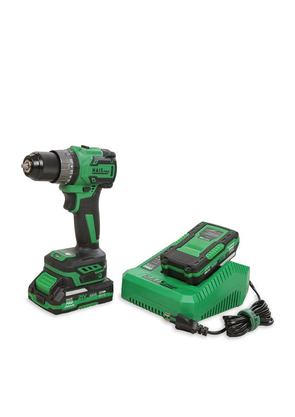 HAISPRO Profesyonel Darbeli Vidalama Matkap 21 V 2.0 Ah Çift Akülü (RB-DB2102)