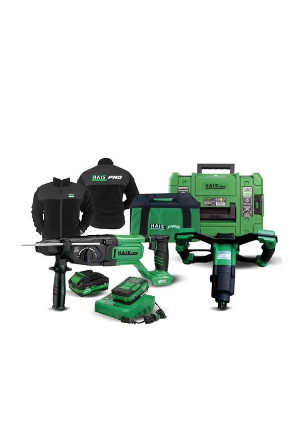 HAISPRO Profesyonel Akülü El Aletleri SET-1 (PROSET-1 )