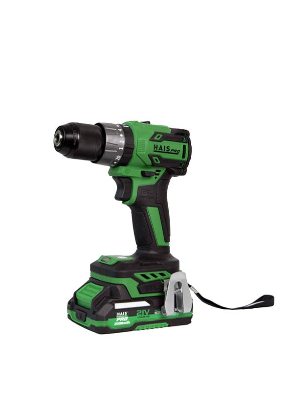 HAISPRO Profesyonel Darbeli Vidalama Matkap 21 V 2.0 Ah Çift Akülü (RB-DB2102)