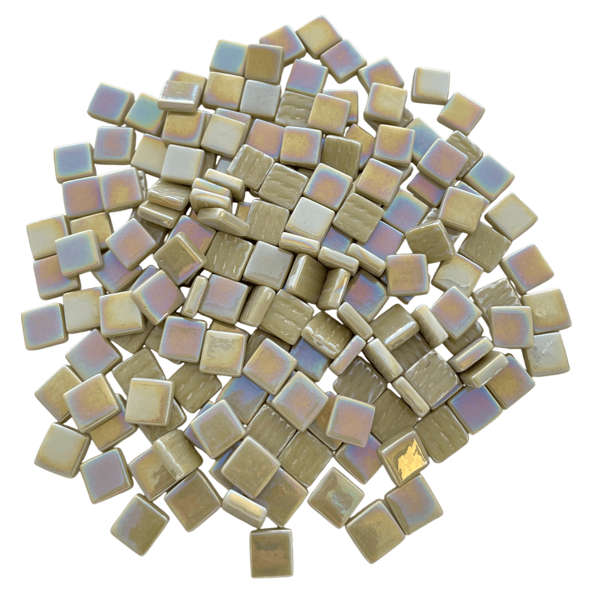 12x12mm Yansımalı Cam Mozaik (200gr) - CM178