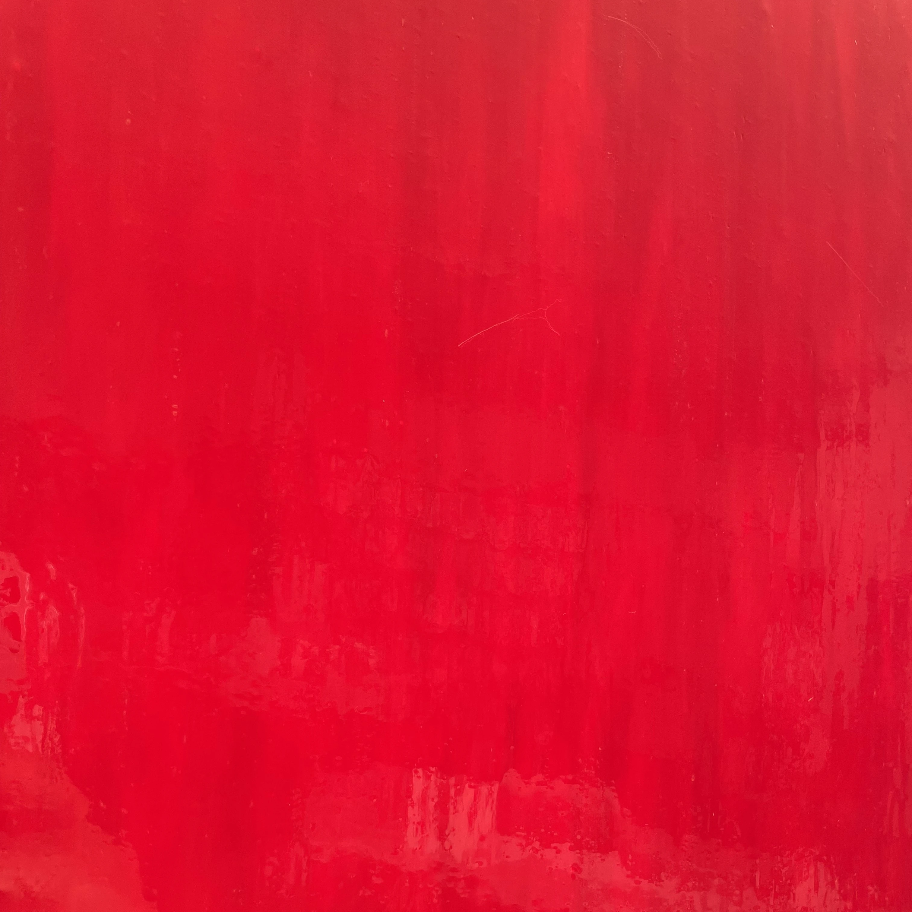 Kırmızı Vitray Camı 