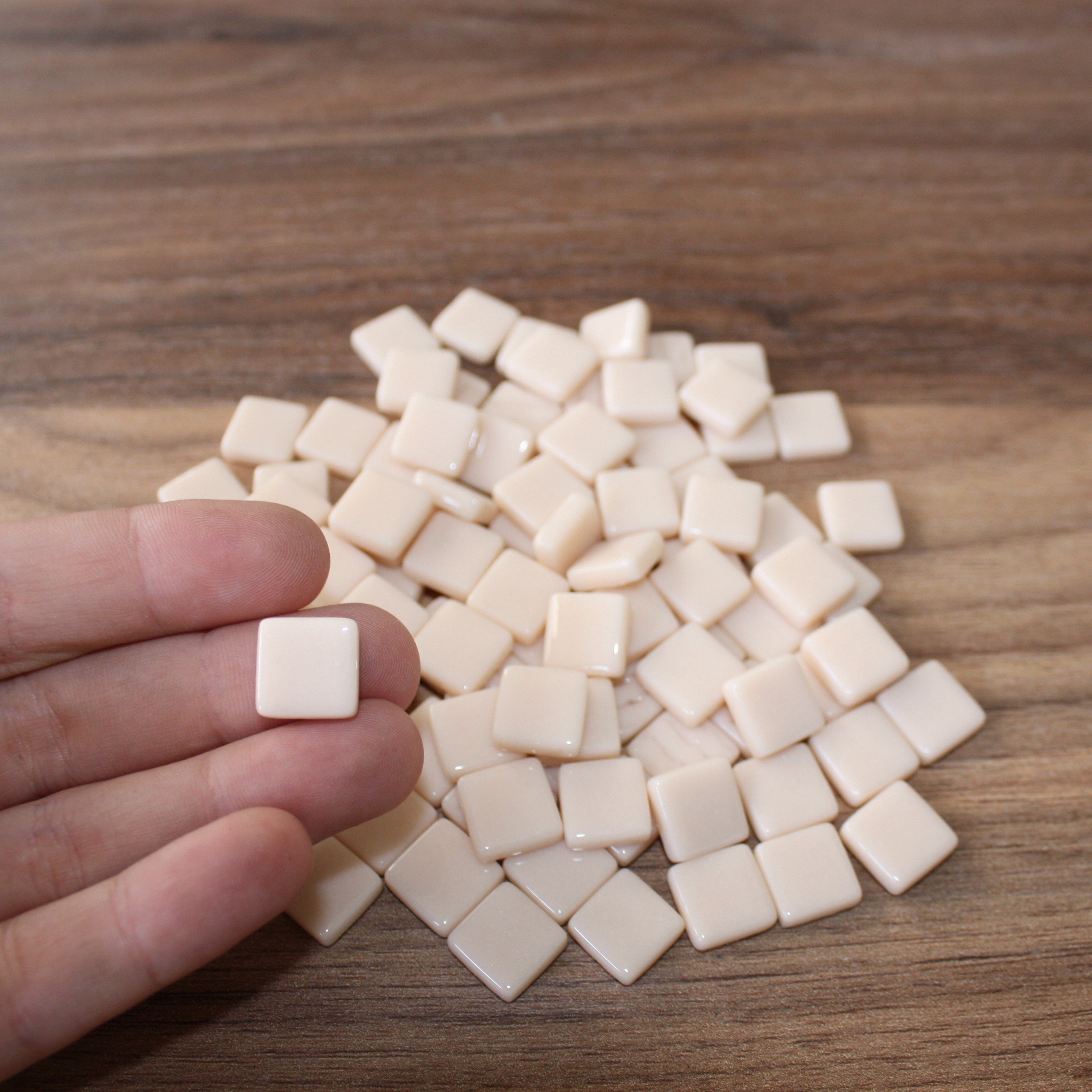 12x12mm Cam Mozaik (100gr)