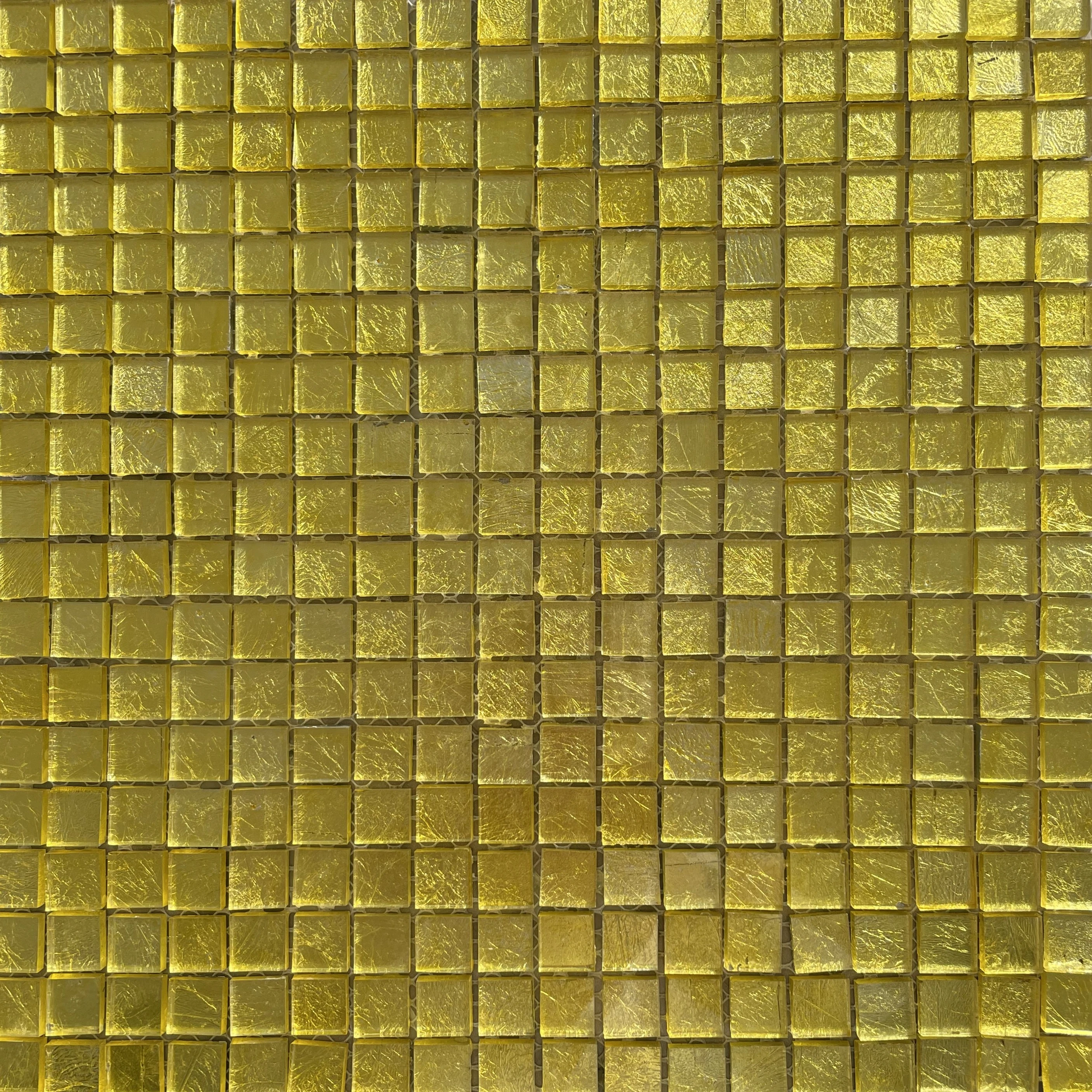 File Kristal Cam Mozaik (30x30cm) - Altın