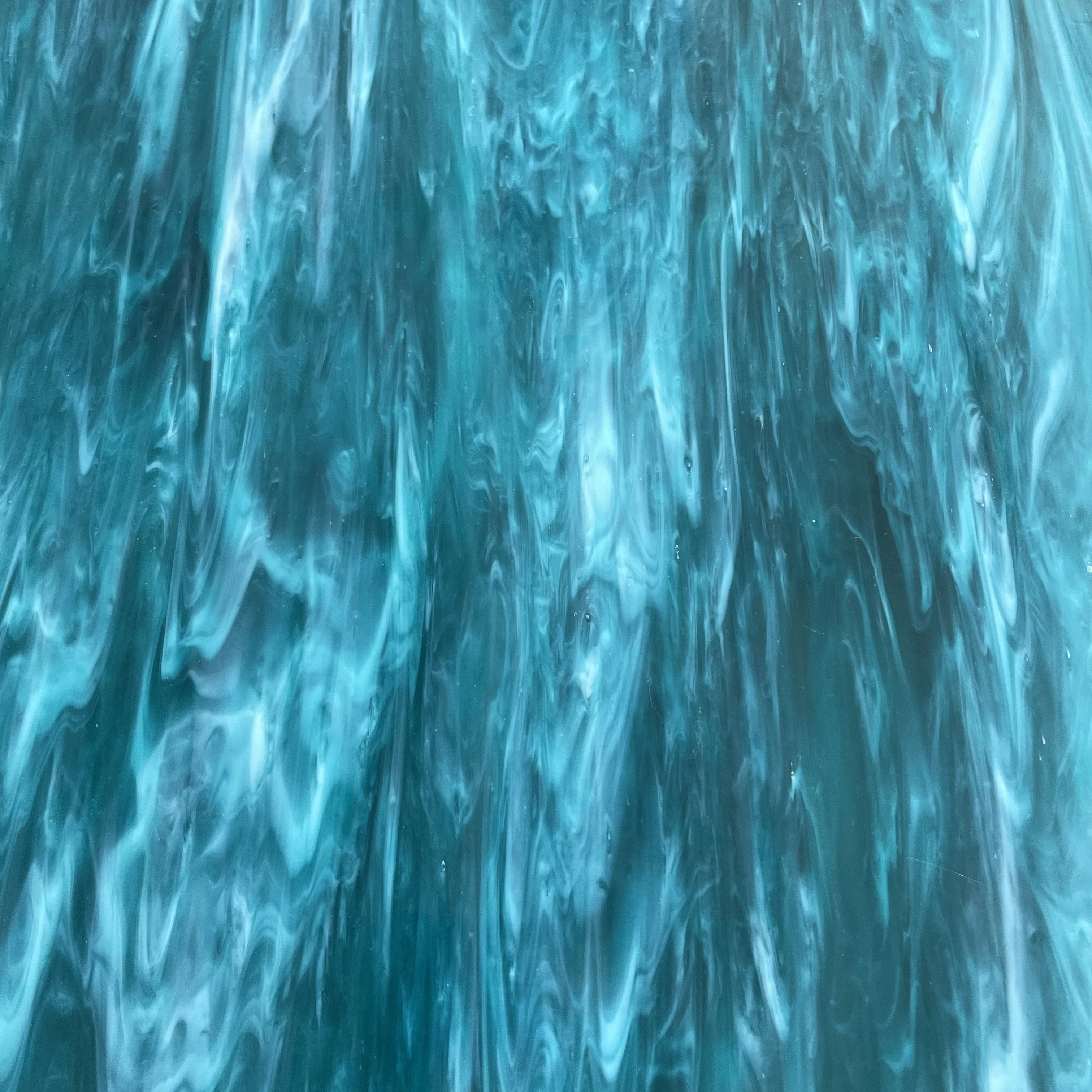 Turkuaz Vitray Camı 