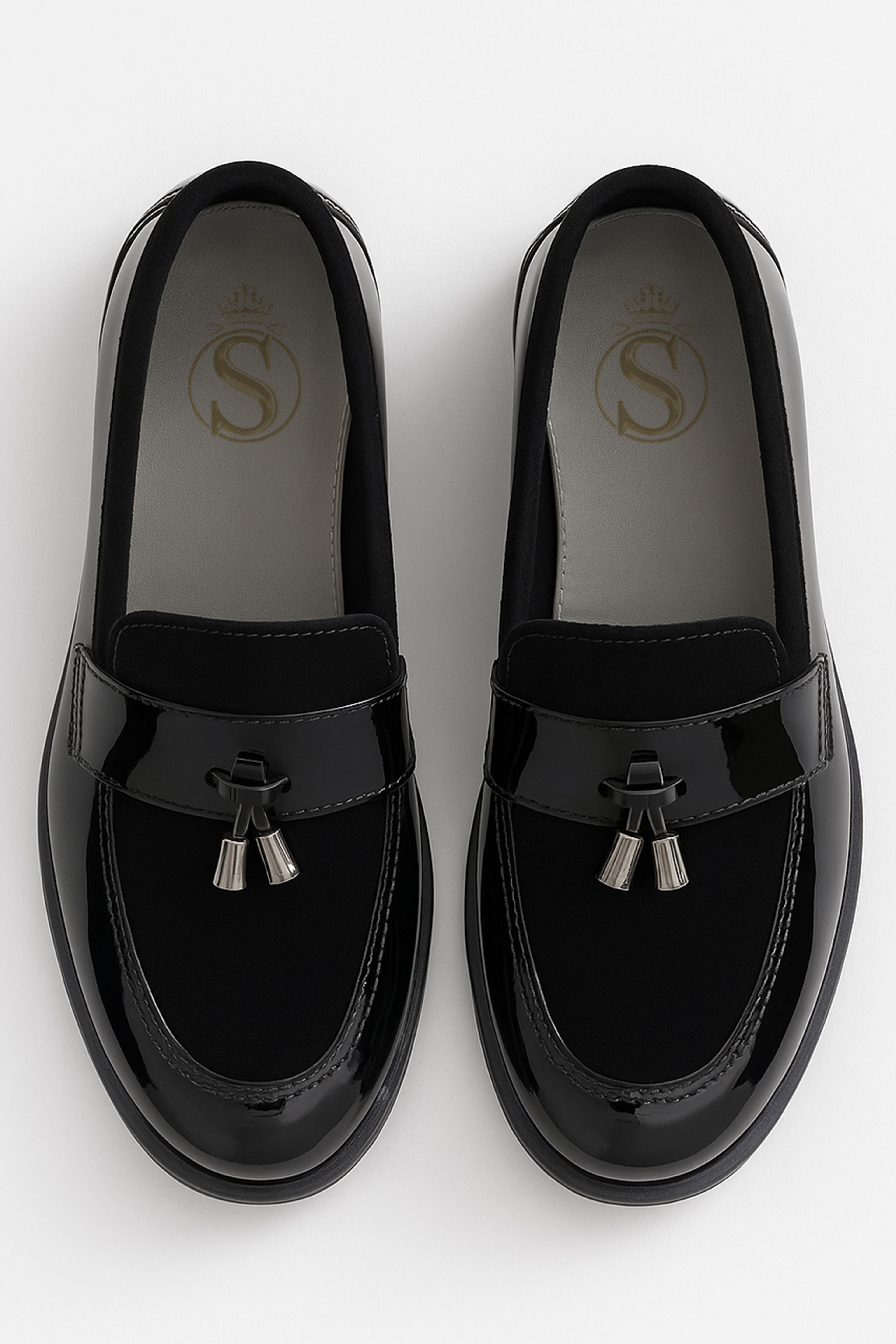 Erkek Çocuk Siyah Klasik Loafer Ayakkabı