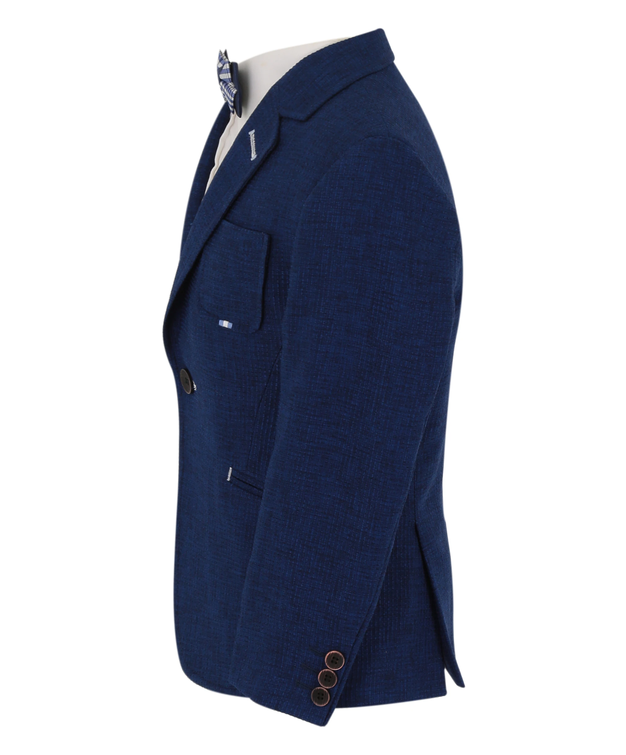 Erkek Çocuk Kumaş Tek Spor Ceket - Lacivert