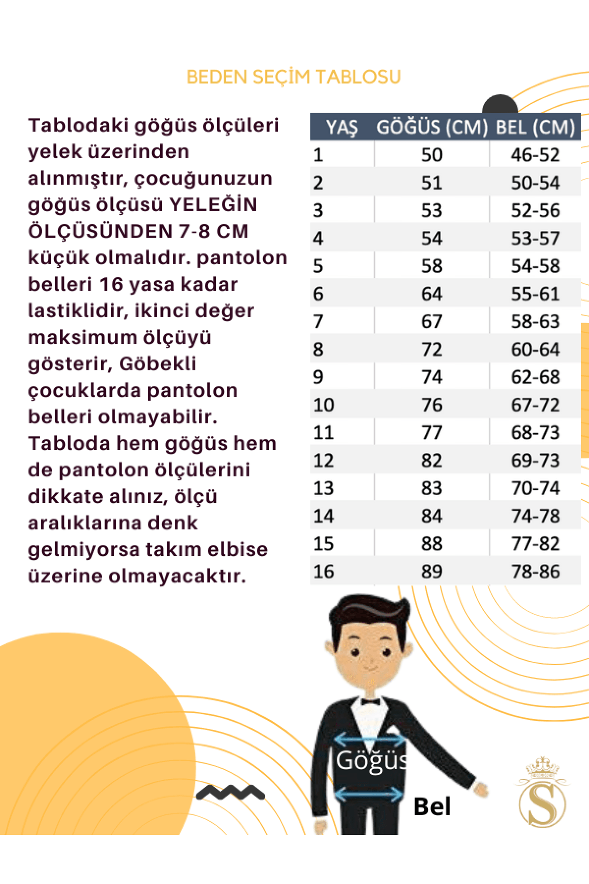 Erkek Çocuk KIasik 3 Parça Ekose Mavi Takım Elbise