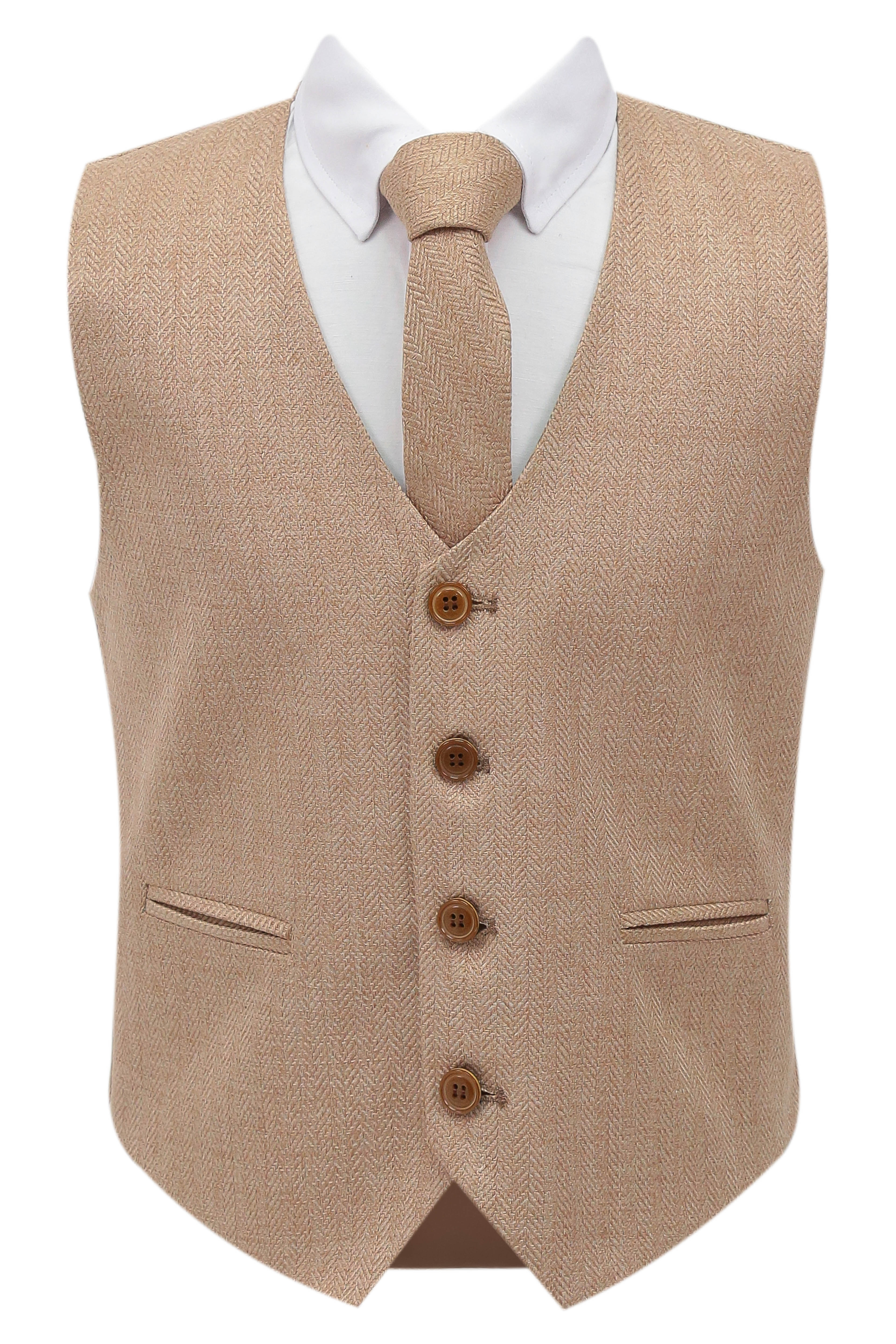 Erkek Çocuk Kaşe Tek Yelek