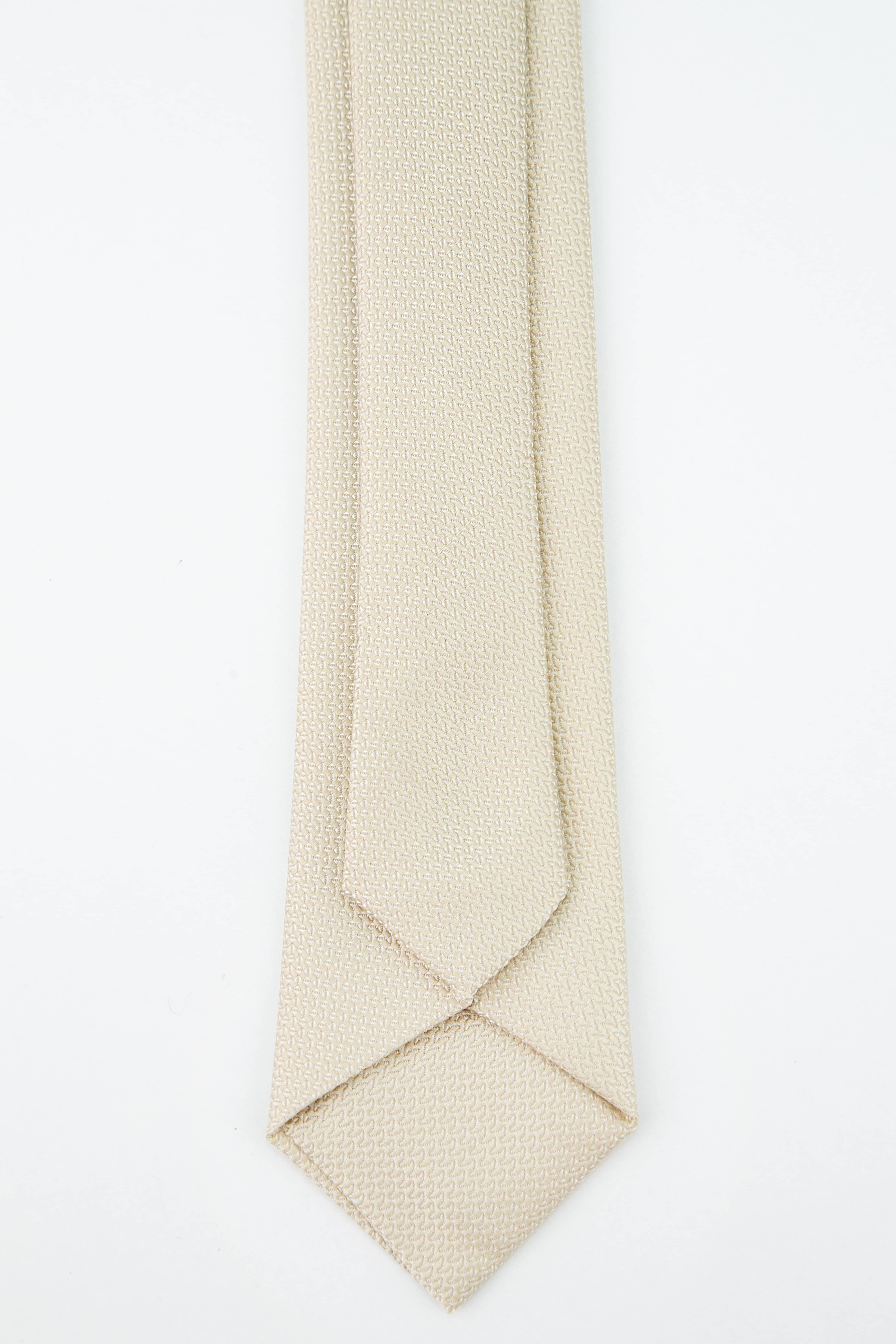 Erkek Çocuk İçin Zarif Slim Kravat - 2-13 Yaş- 5cmx110cm - Bej