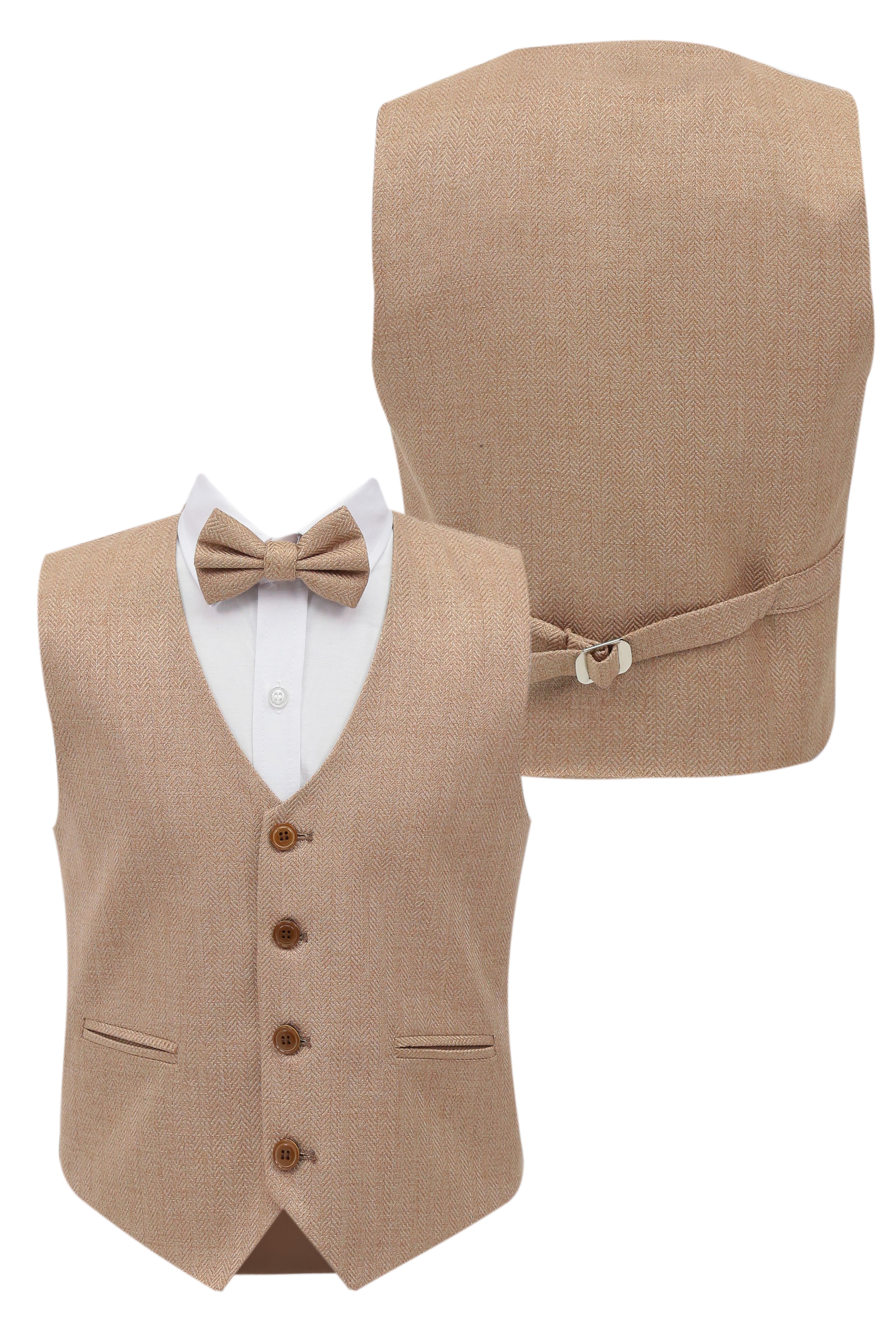 Erkek Çocuk Kaşe Tek Yelek