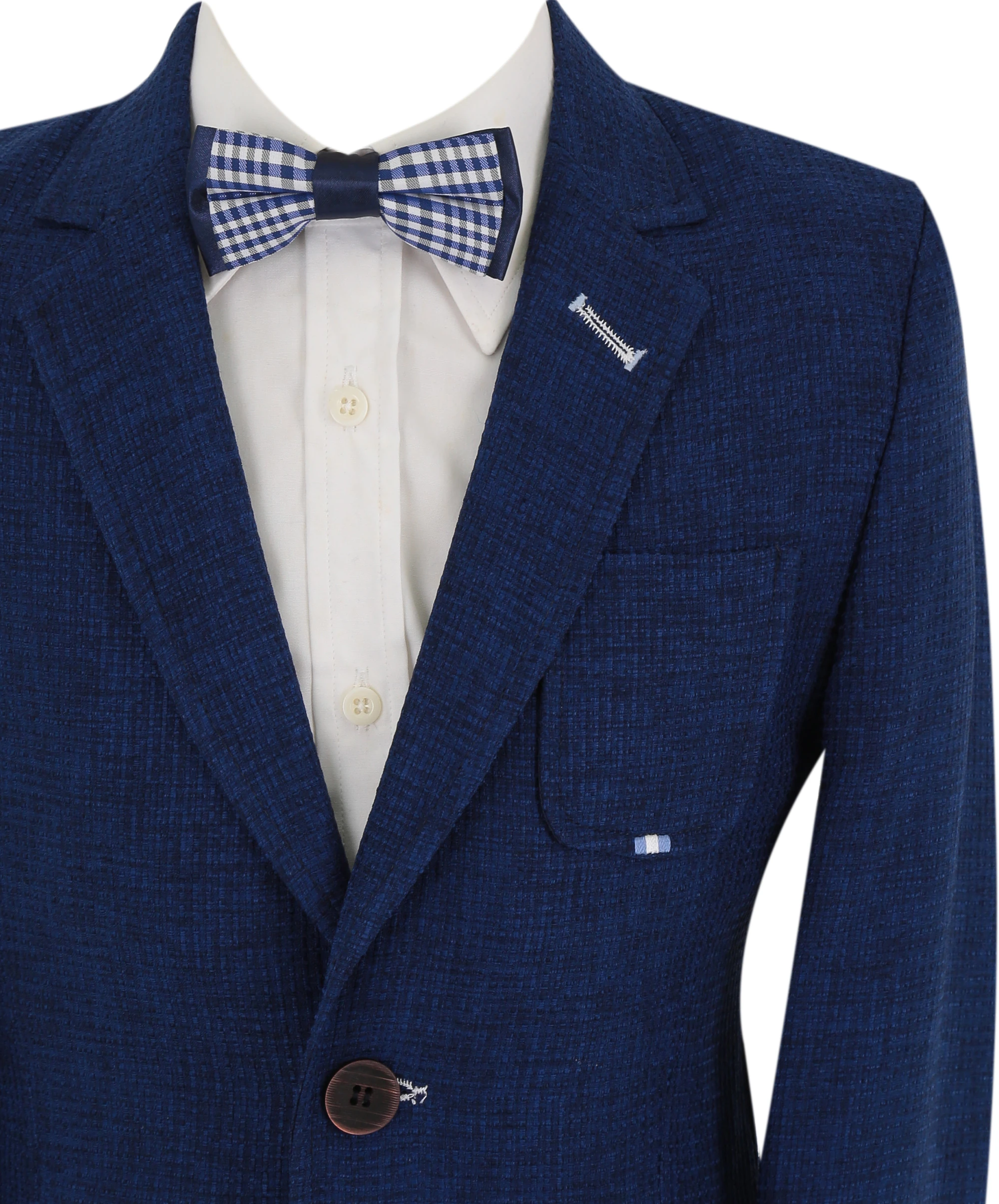 Erkek Çocuk Kumaş Tek Spor Ceket - Lacivert