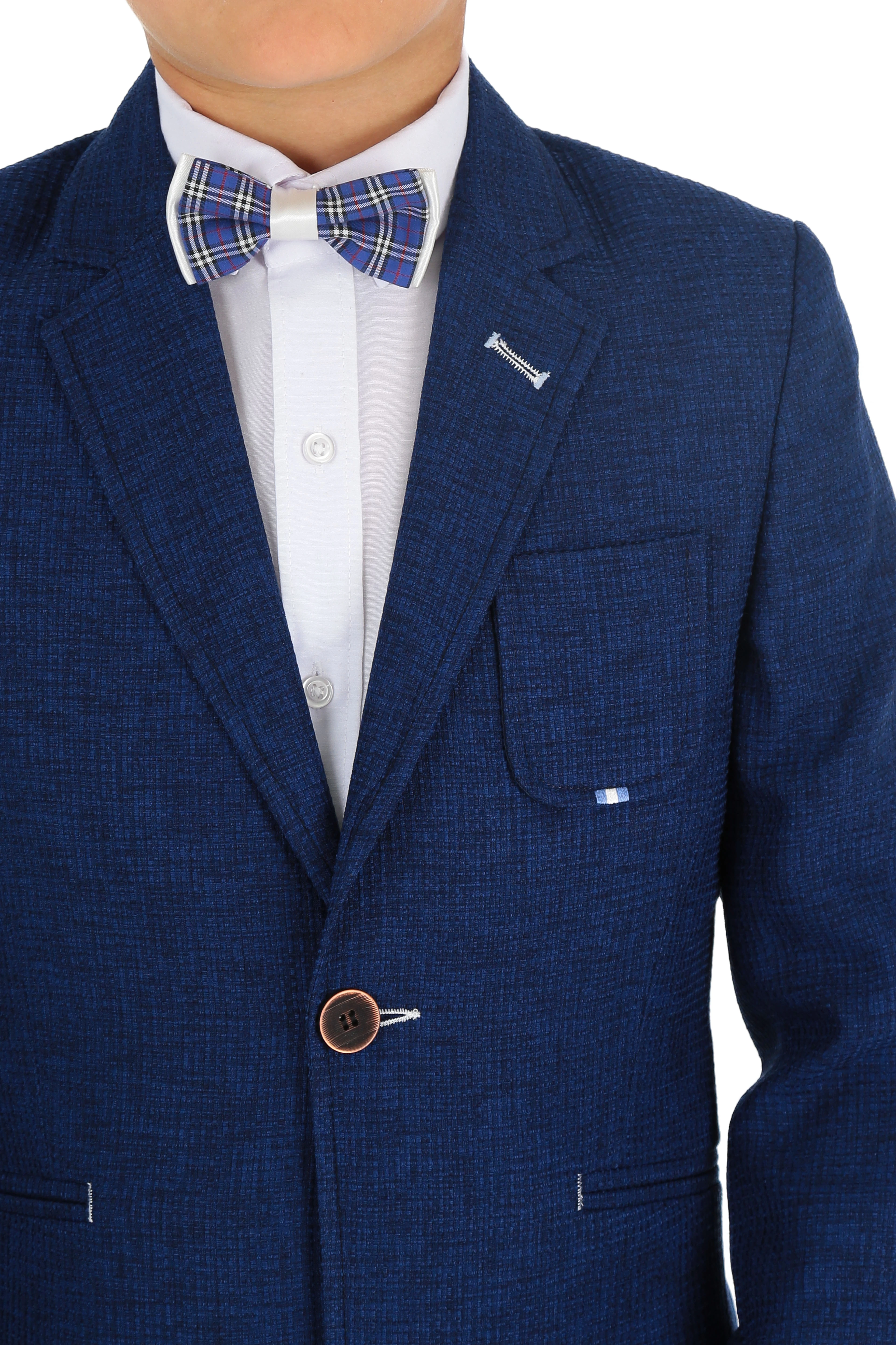 Erkek Çocuk Kumaş Tek Spor Ceket - Lacivert