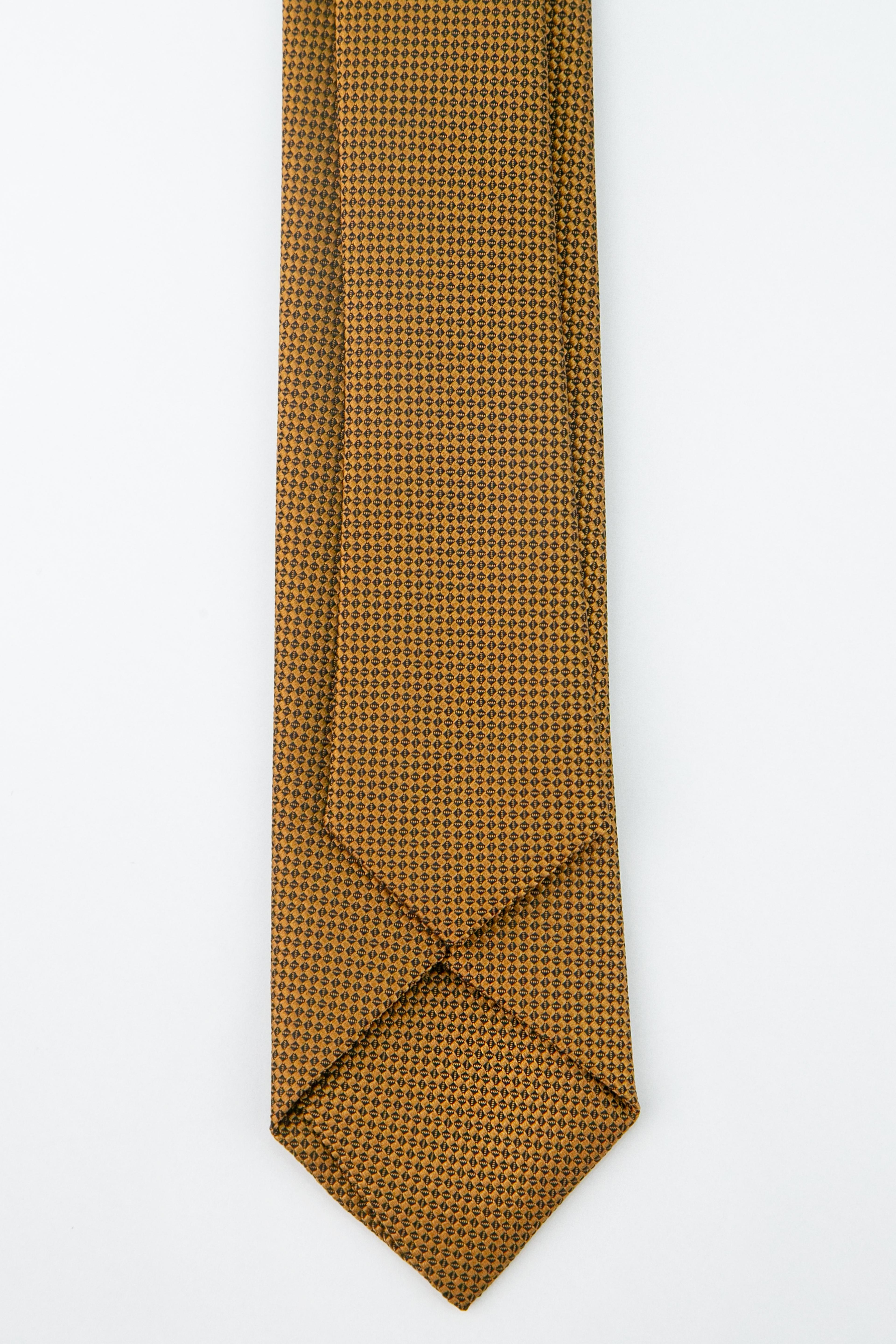 Erkek Çocuk İçin Zarif Slim Kravat - 2-13 Yaş- 5cmx110cm - Hardal