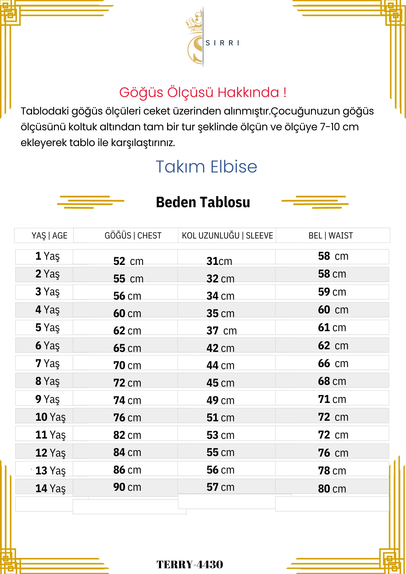 Erkek Çocuk İçin Kruvaze Çizgili Takım Elbise – 4 Parça