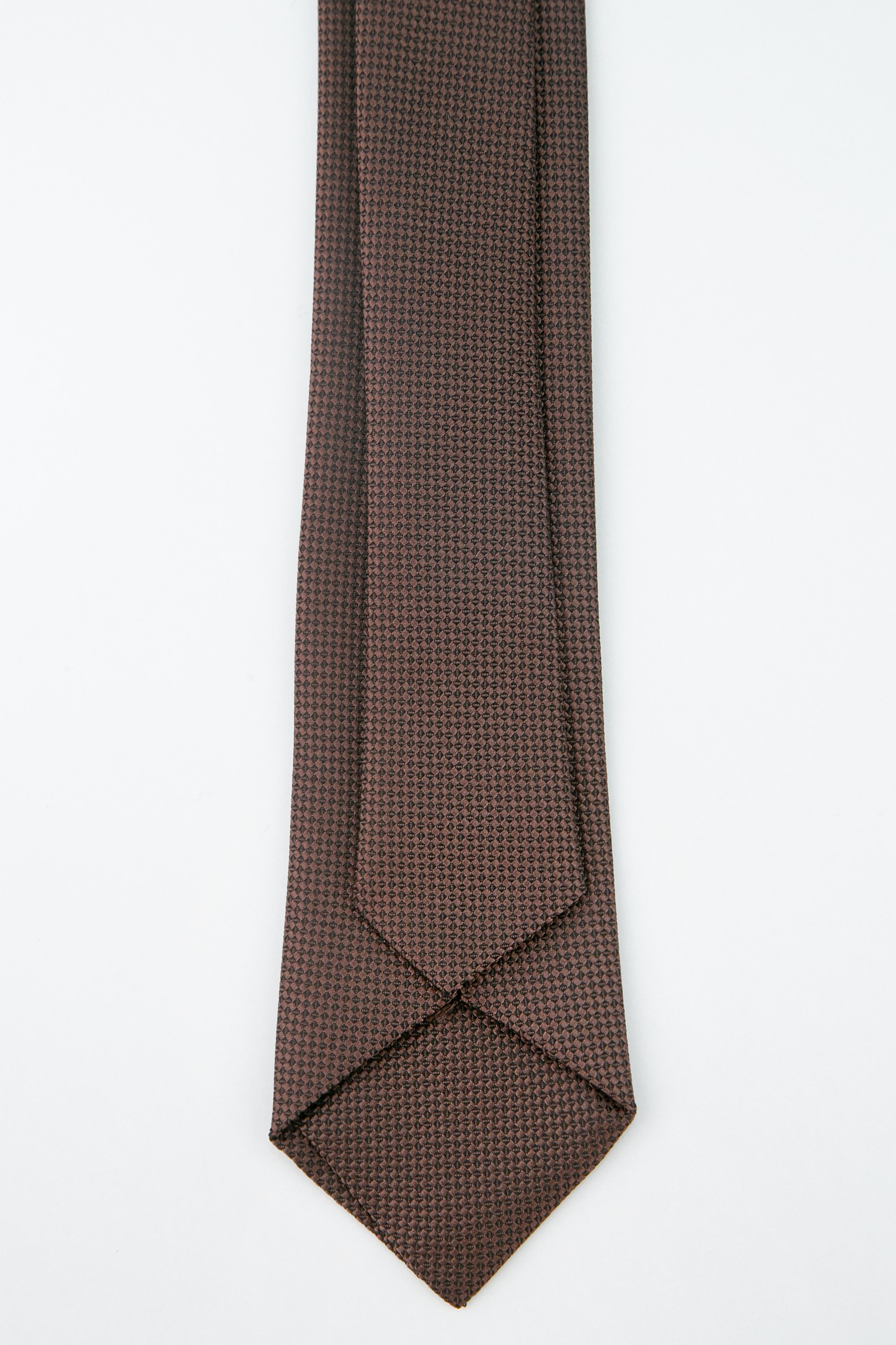 Erkek Çocuk İçin Zarif Slim Kravat - 2-13 Yaş- 5cmx110cm - Koyu kahve.