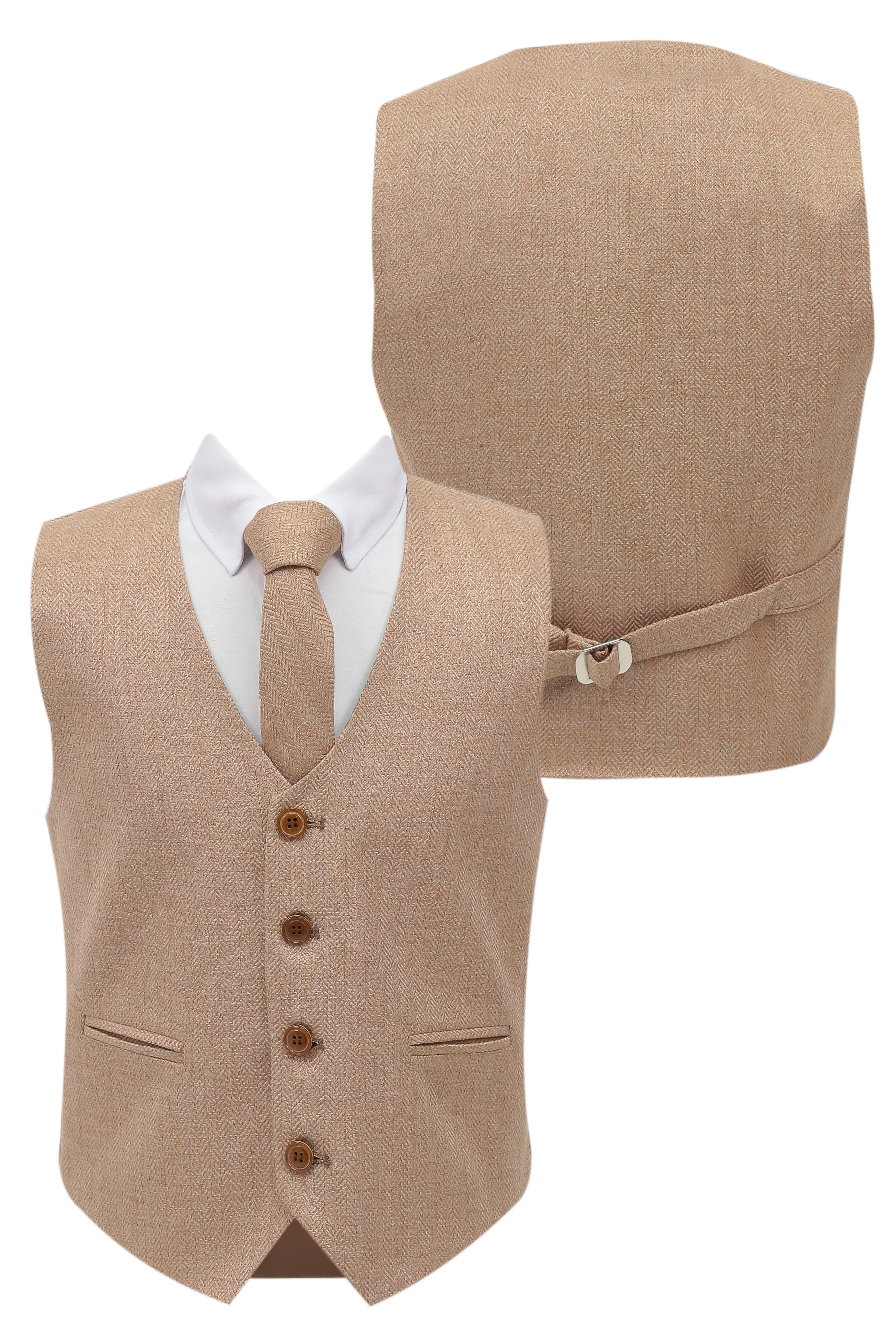 Erkek Çocuk Kaşe Tek Yelek