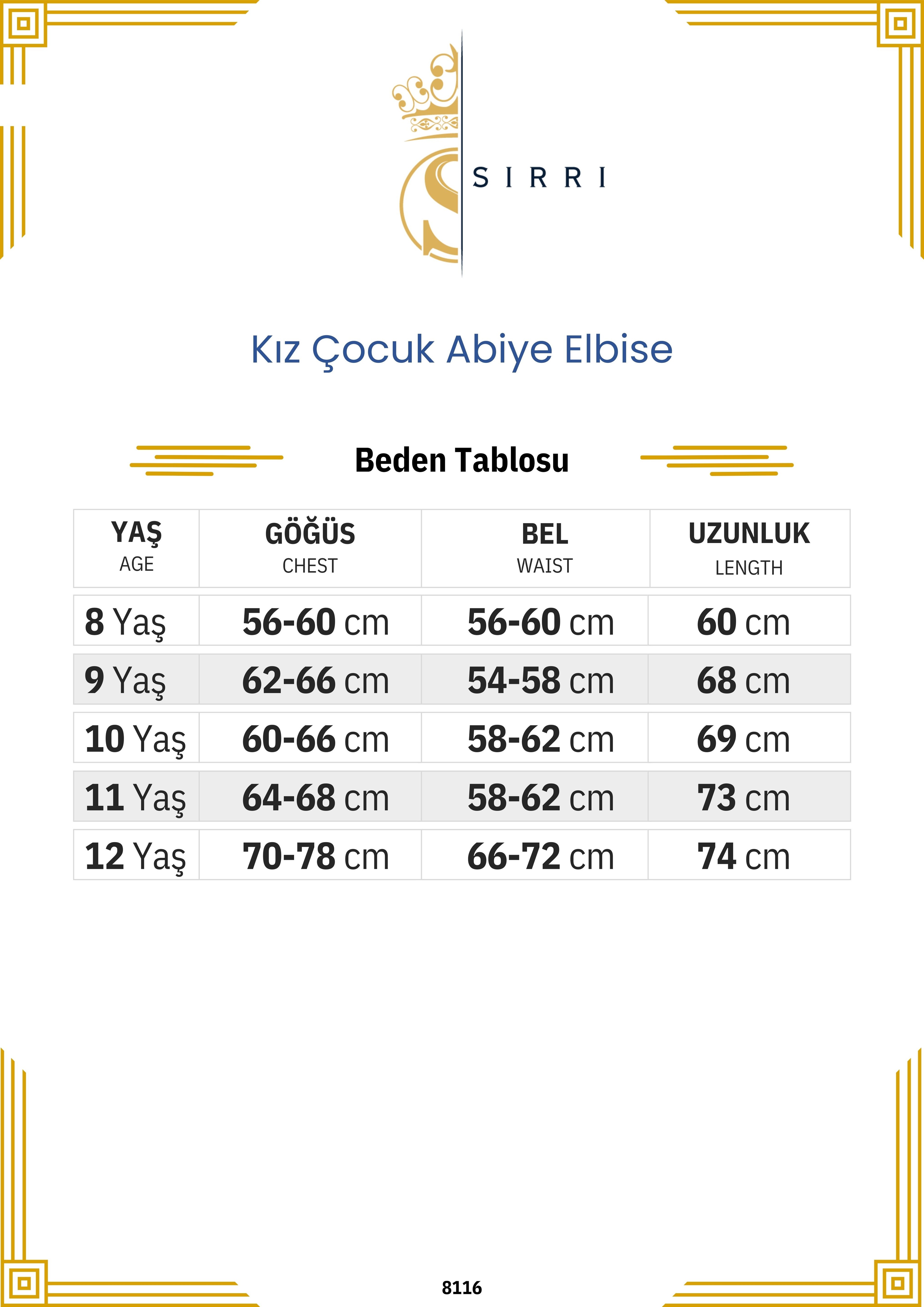 Kız Çocuk Abiye Elbise - Lila