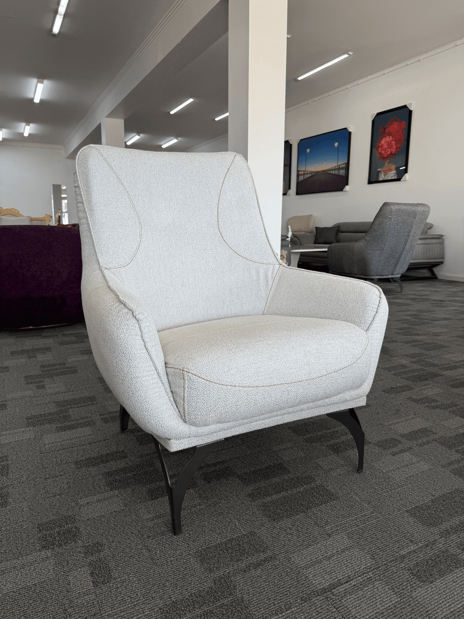 MILANO- Linen Sofa Set