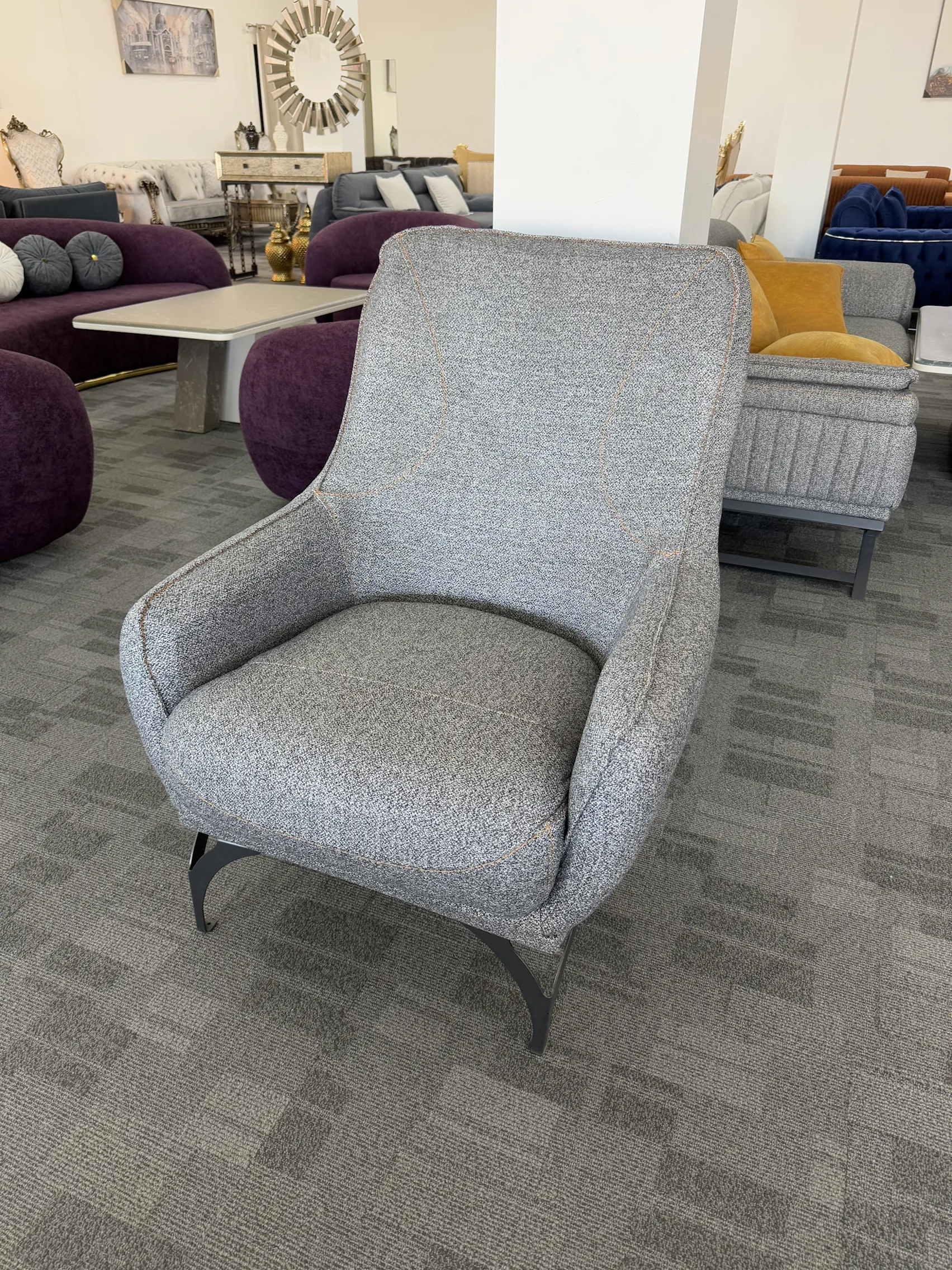 Milano- Linen Armchair