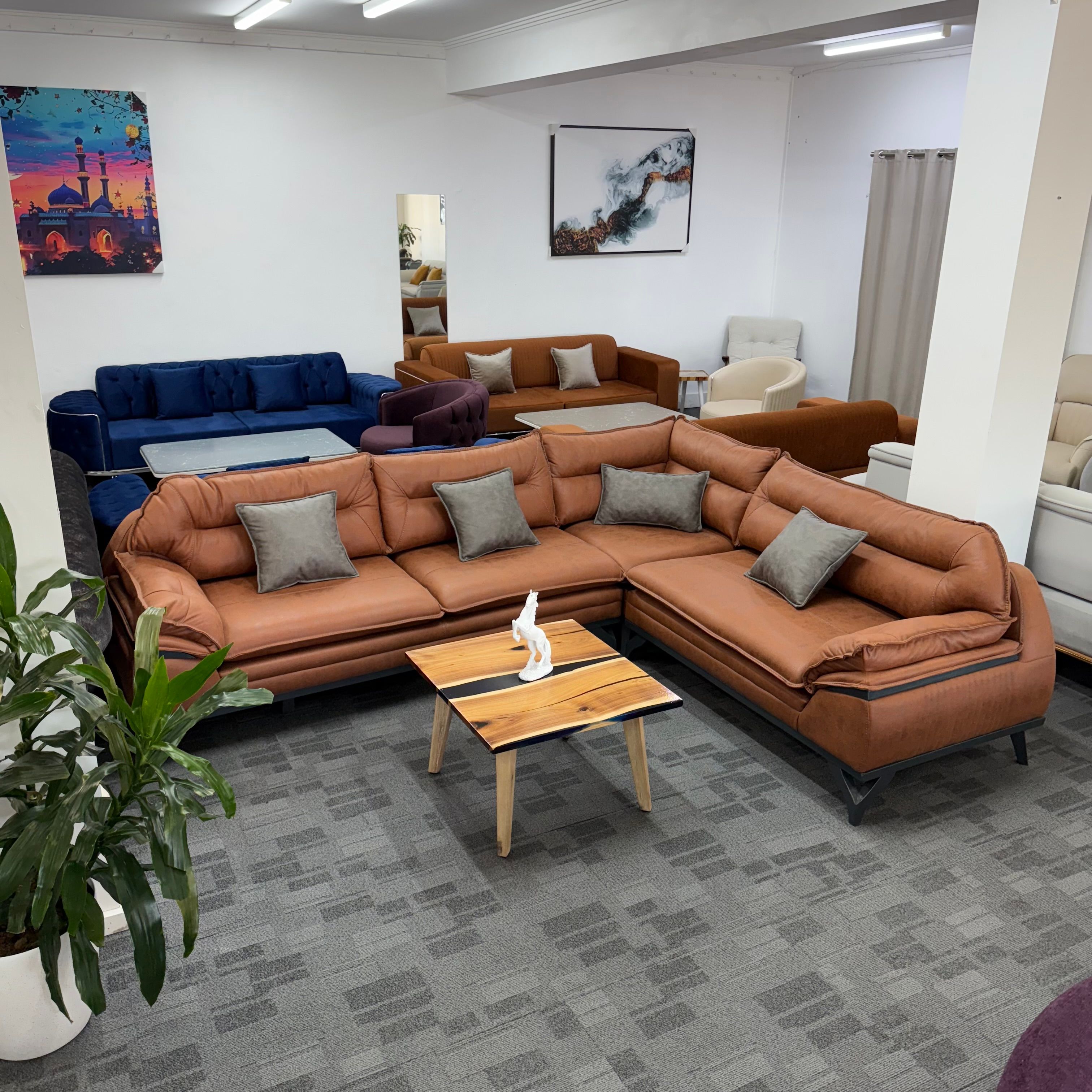 EMPIRE- Corner Sofa Set