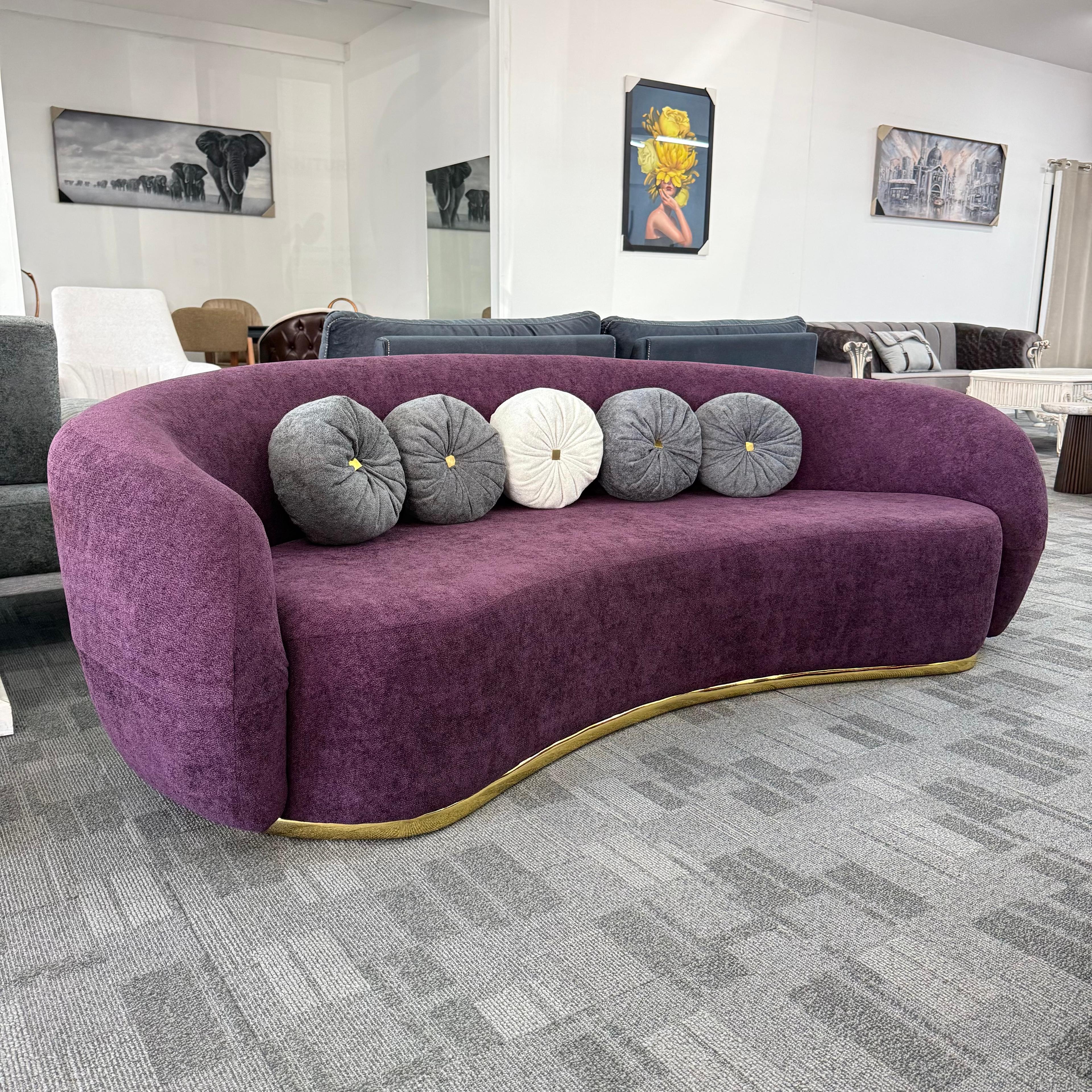 Oyster-Curved Sofa Set