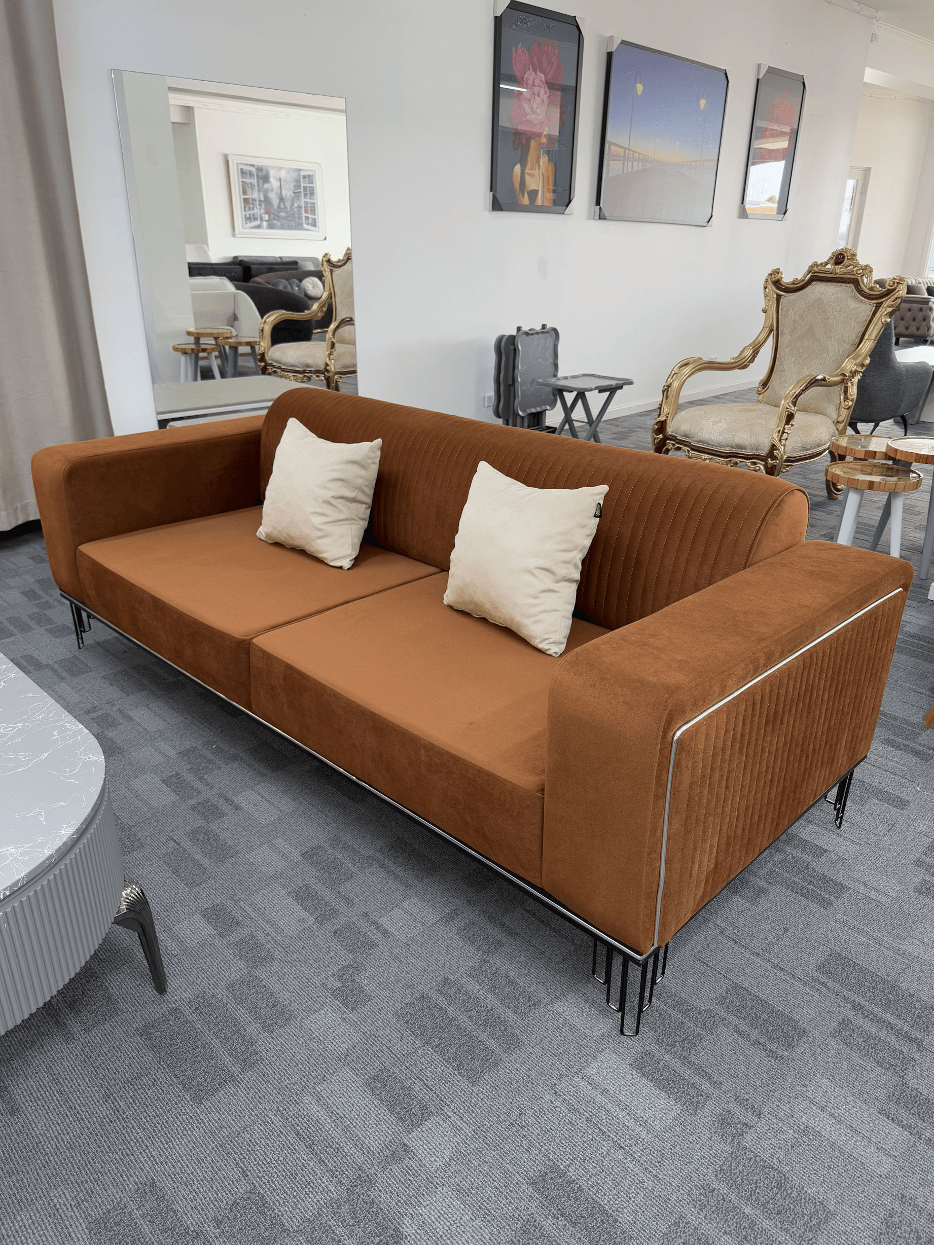 The Gold Sofa Set, Sofa Bed Set