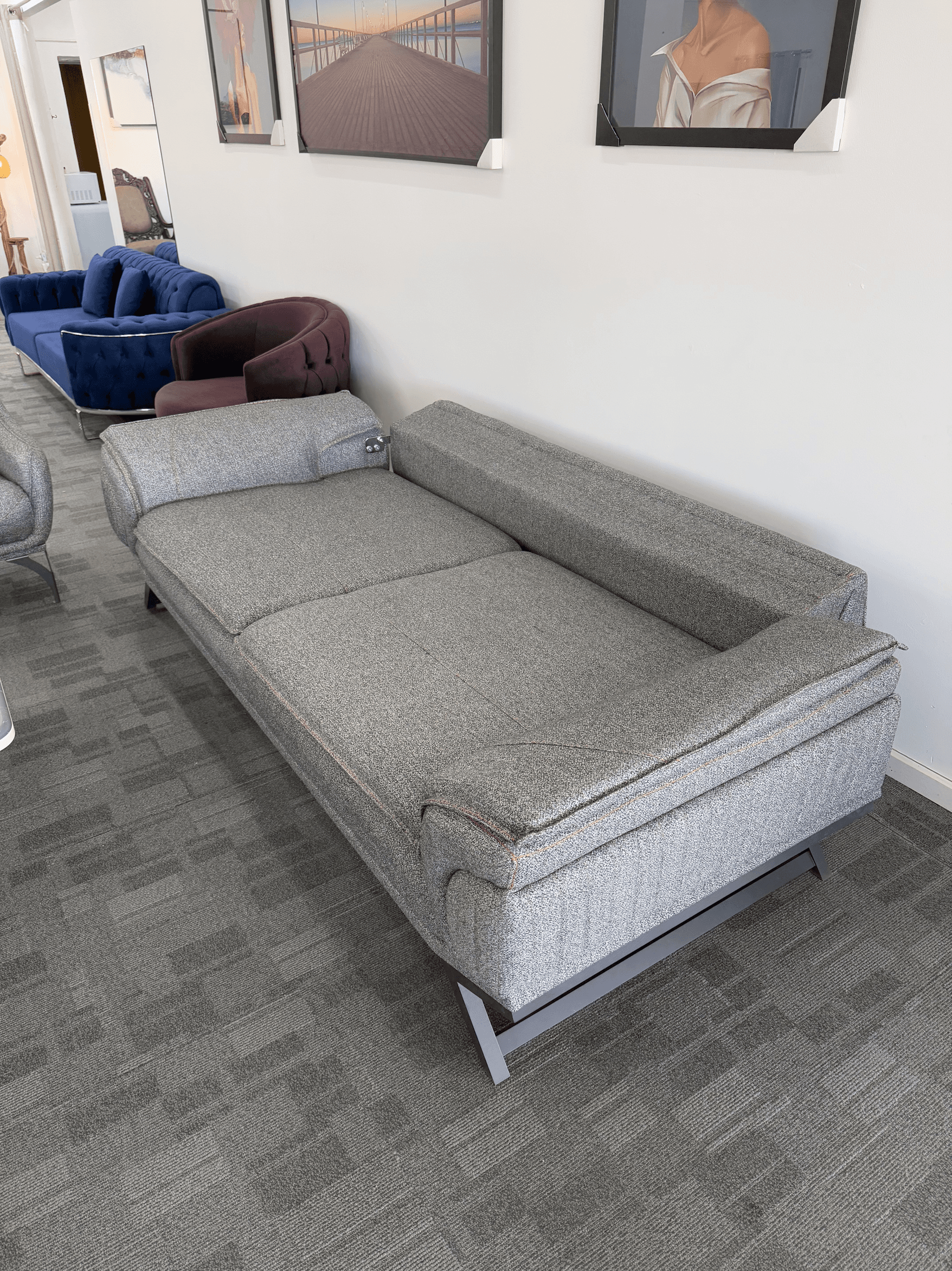 MILANO- Linen Sofa Set