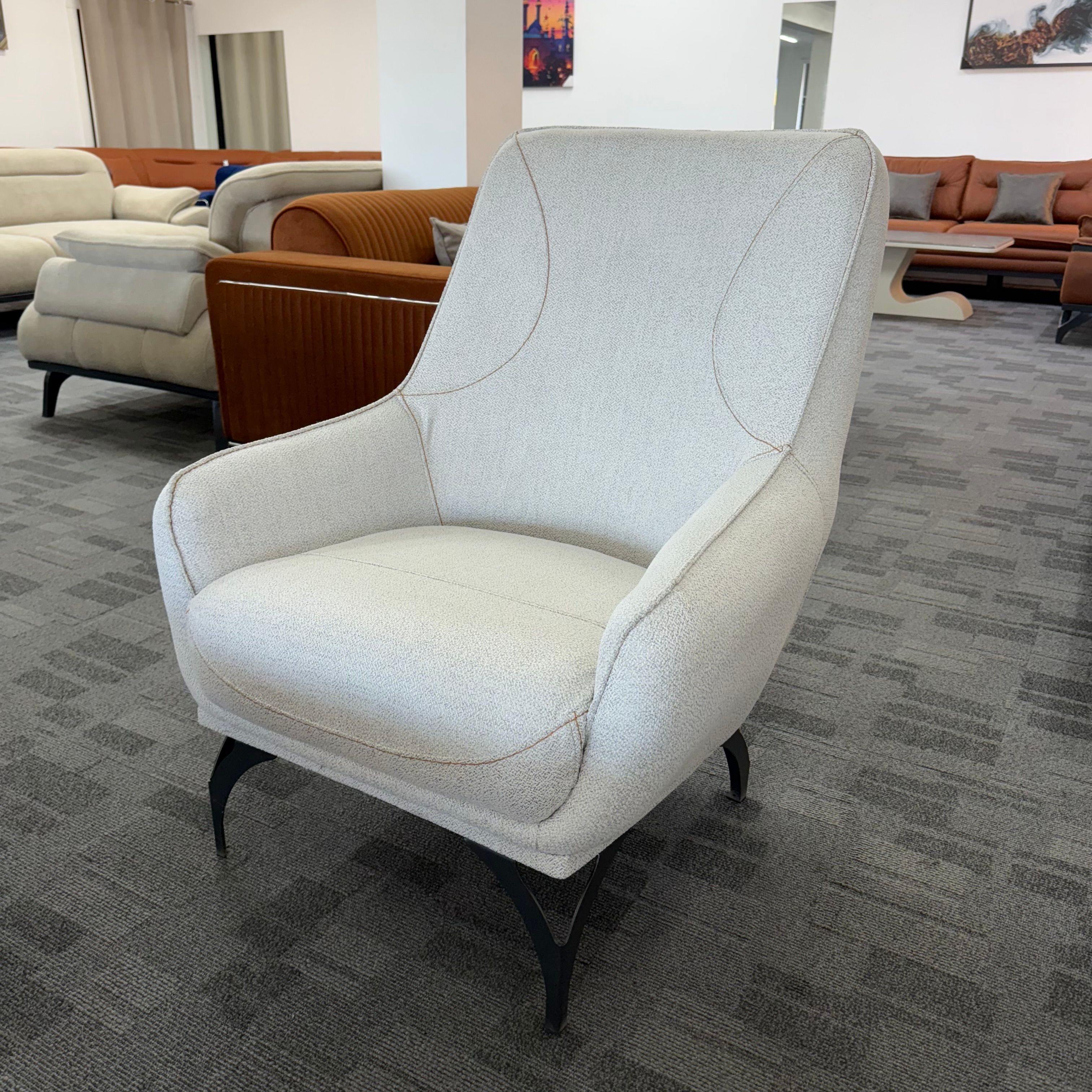 Milano- Linen Armchair