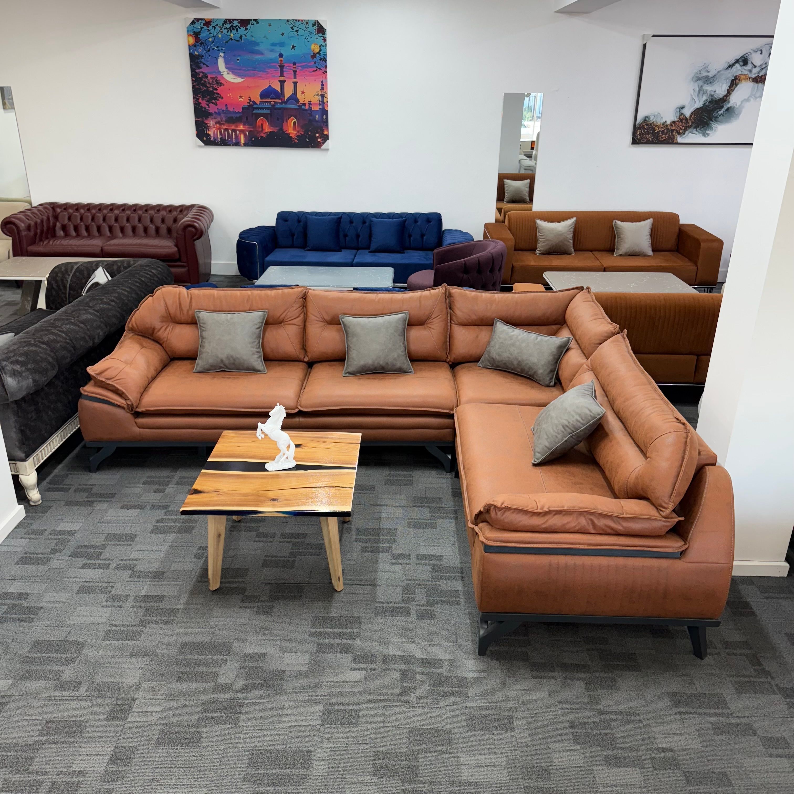 EMPIRE- Corner Sofa Set