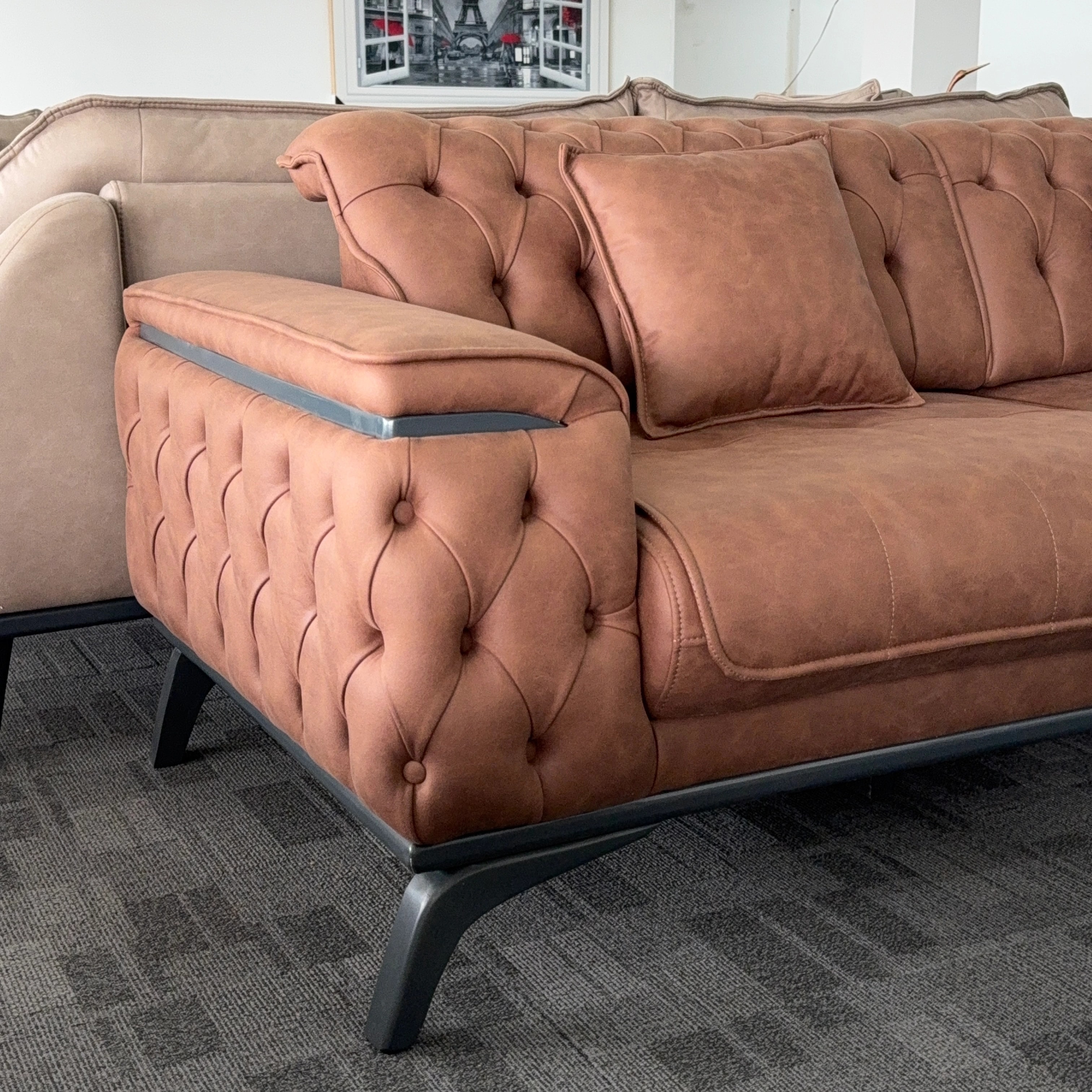 Diamond- Chesterfield Sofa Set