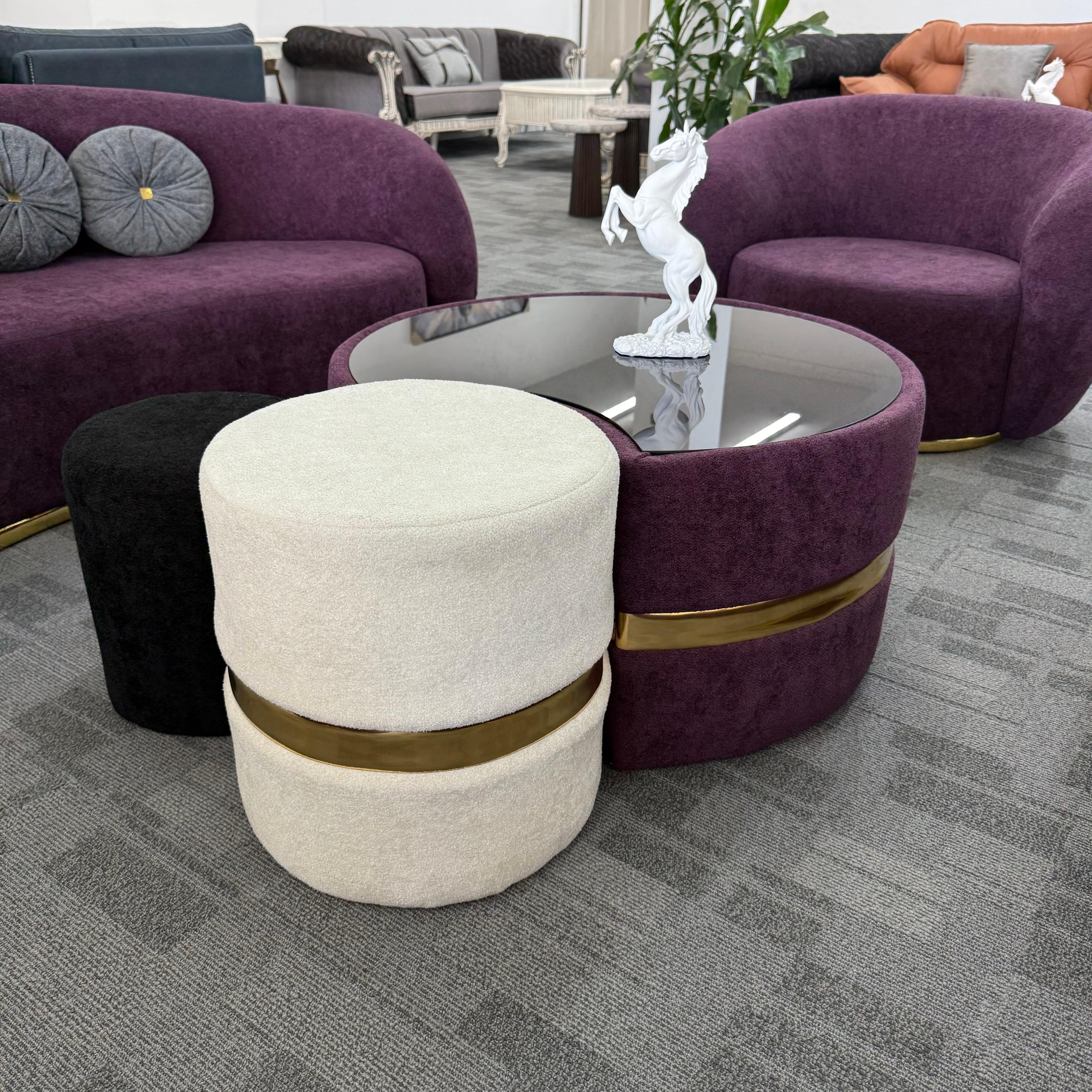 Oyster-Curved Sofa Set