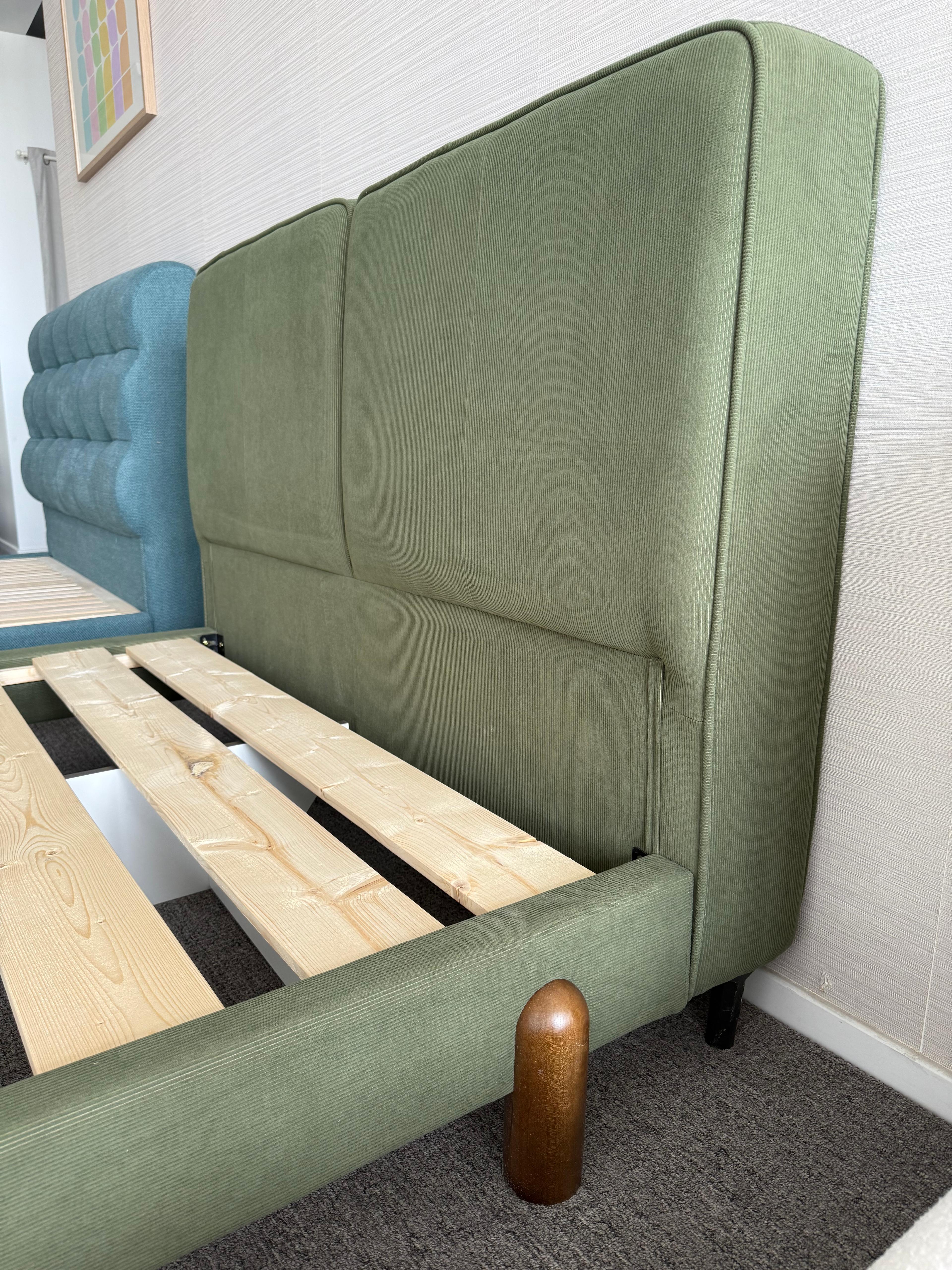 Verdant Rest Queen Bed Frame Green