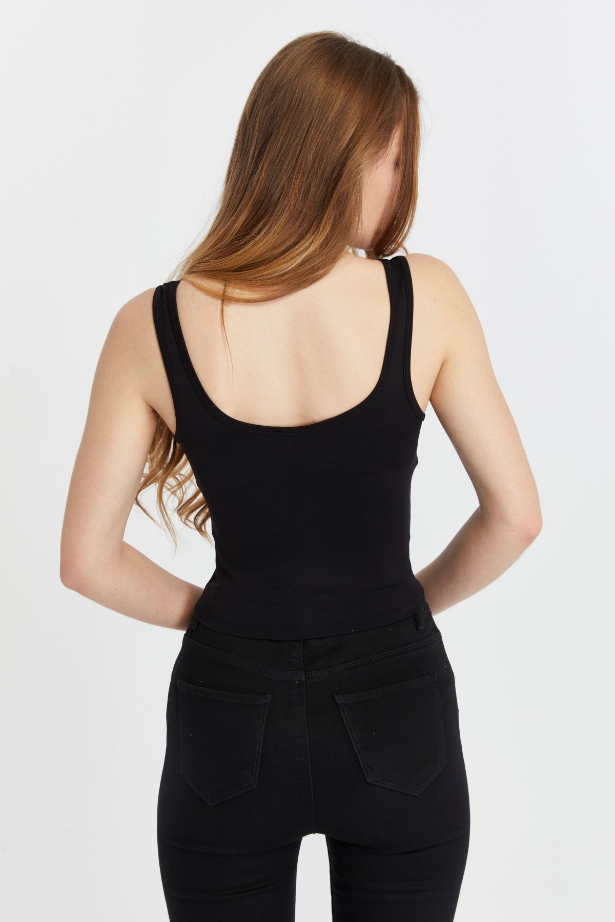 Kadın Geniş Askılı Likralı Body 3 lü Set - Bej