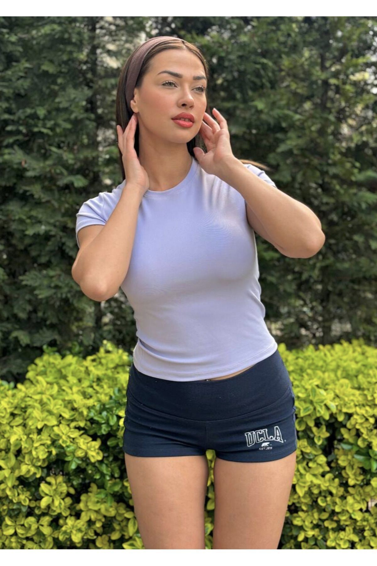 Fitted/vücuda Oturan Crop T-shirt