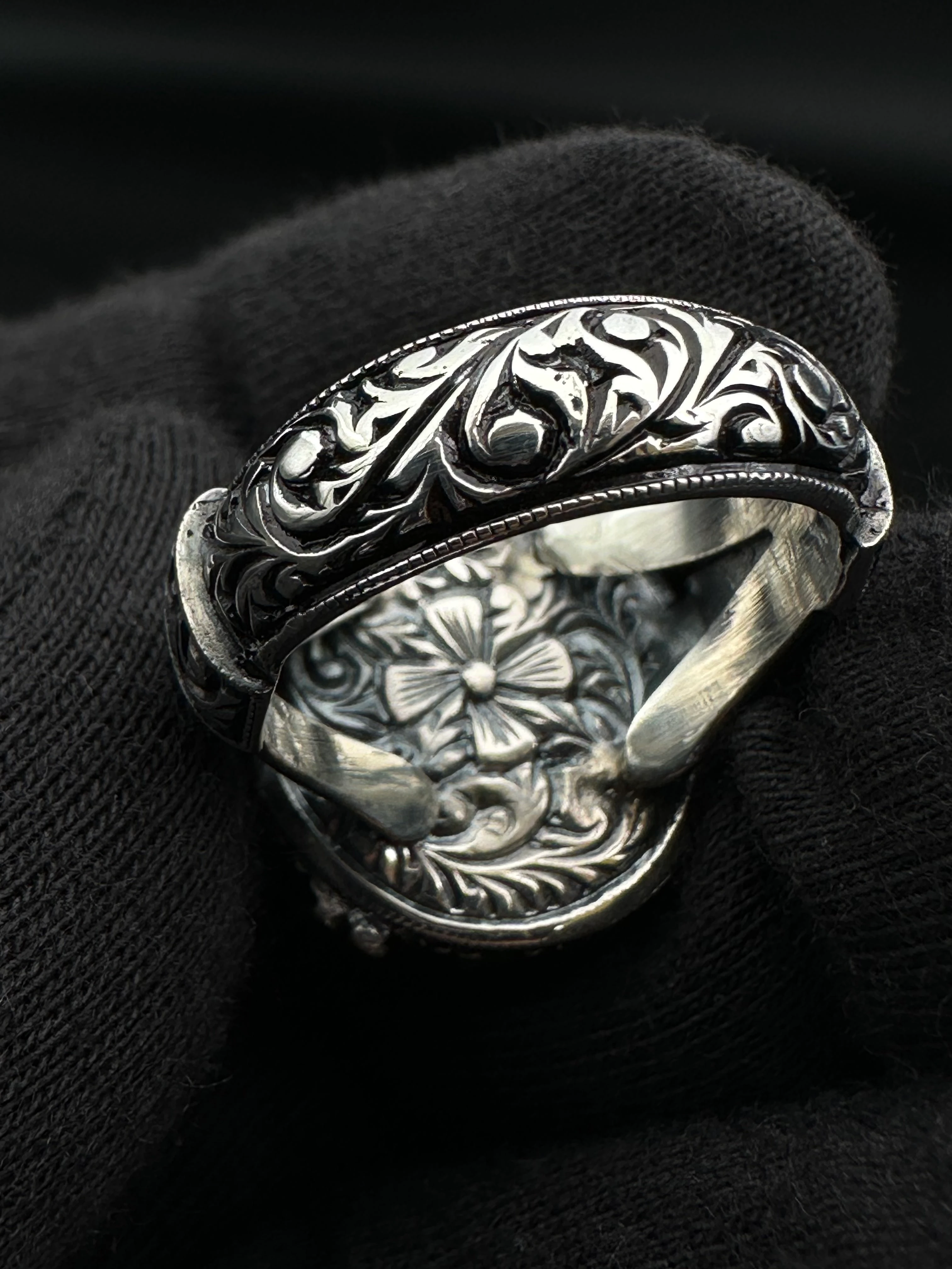 Şems Suresi – El Yapımı Yemen Akik Erkek Yüzüğü