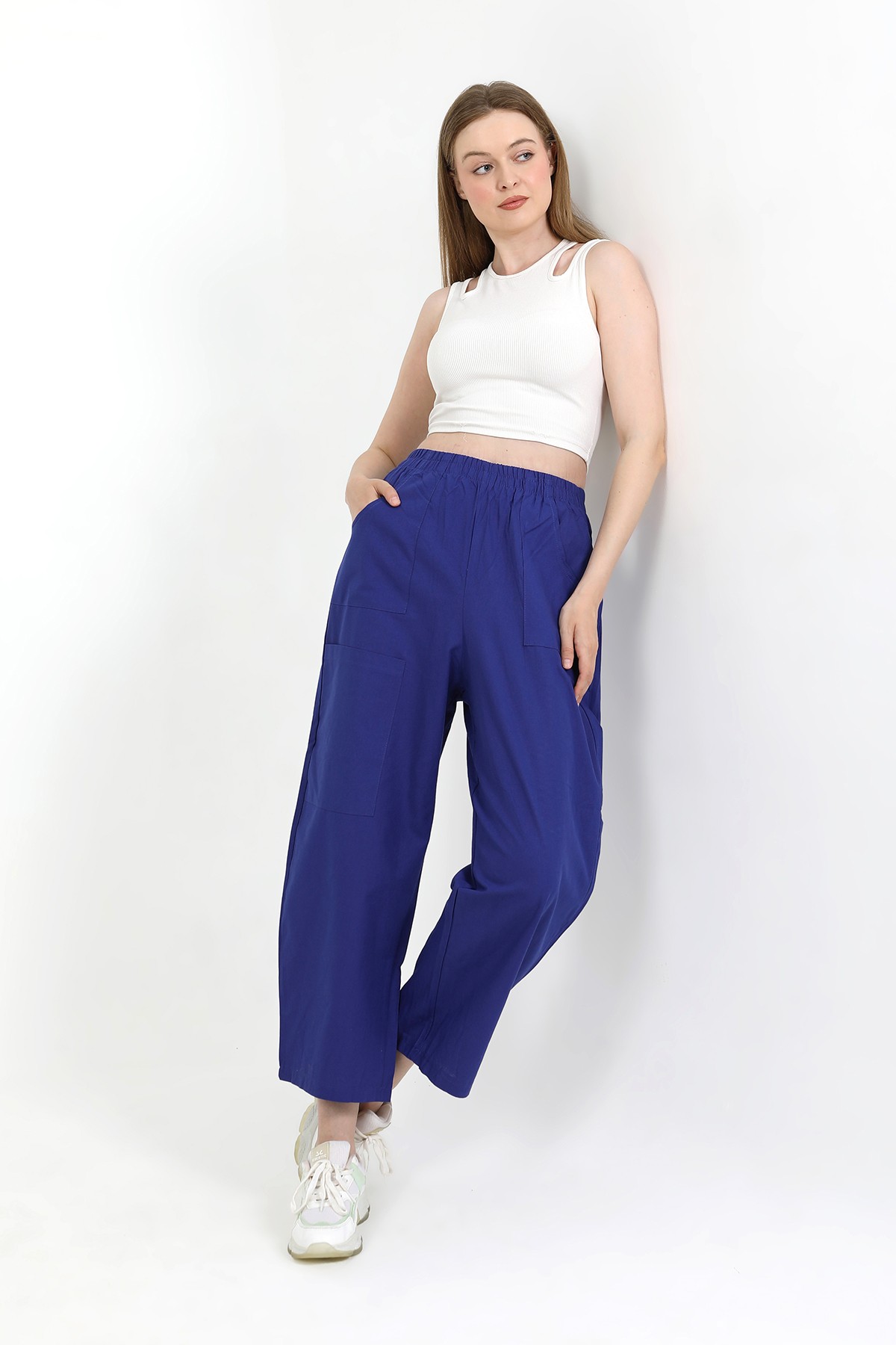 Rinora Cepli Keten Pantolon TNS-4111
