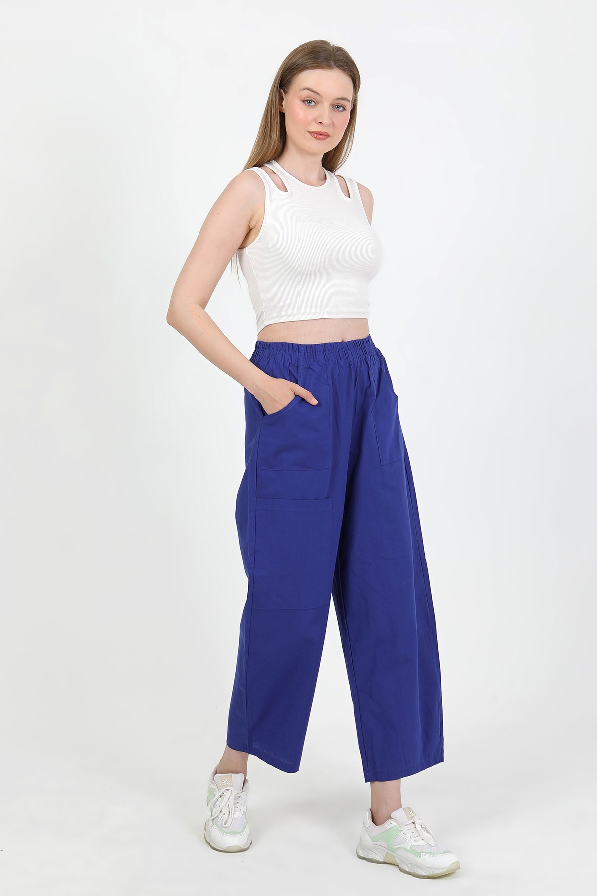 Rinora Cepli Keten Pantolon TNS-4111