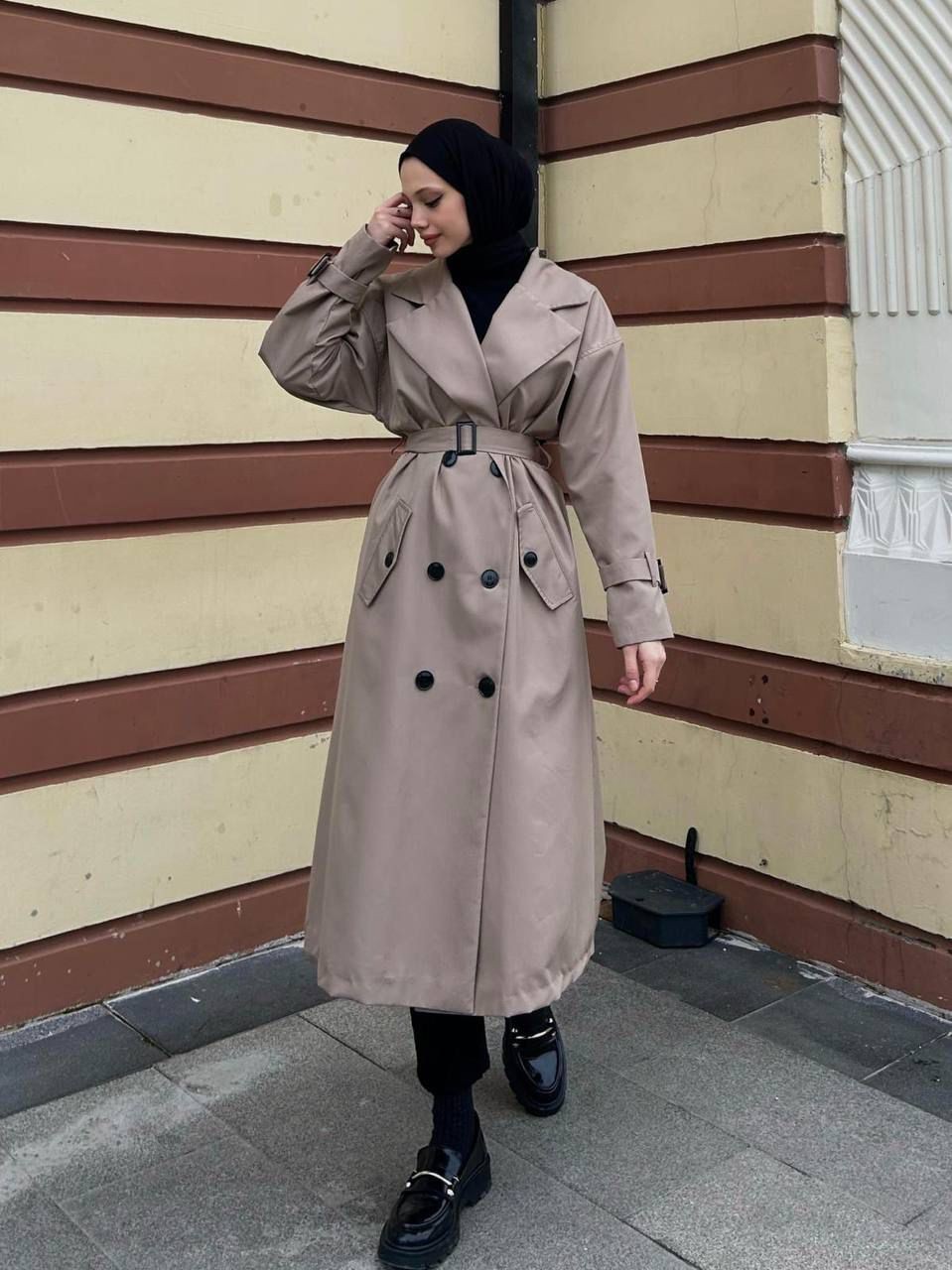  Melora Uzun Trençkot TNS-4322
