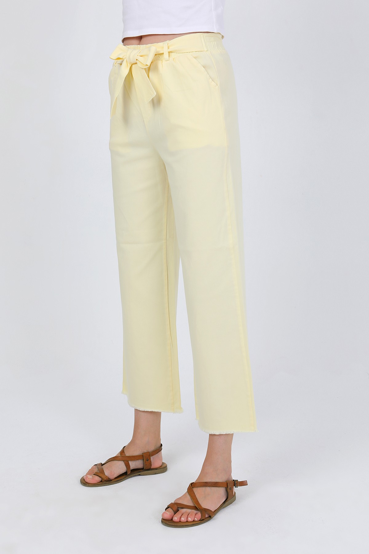 Zanosa Yüksek Bel Gabardin Günlük Pantolon TNS-4449