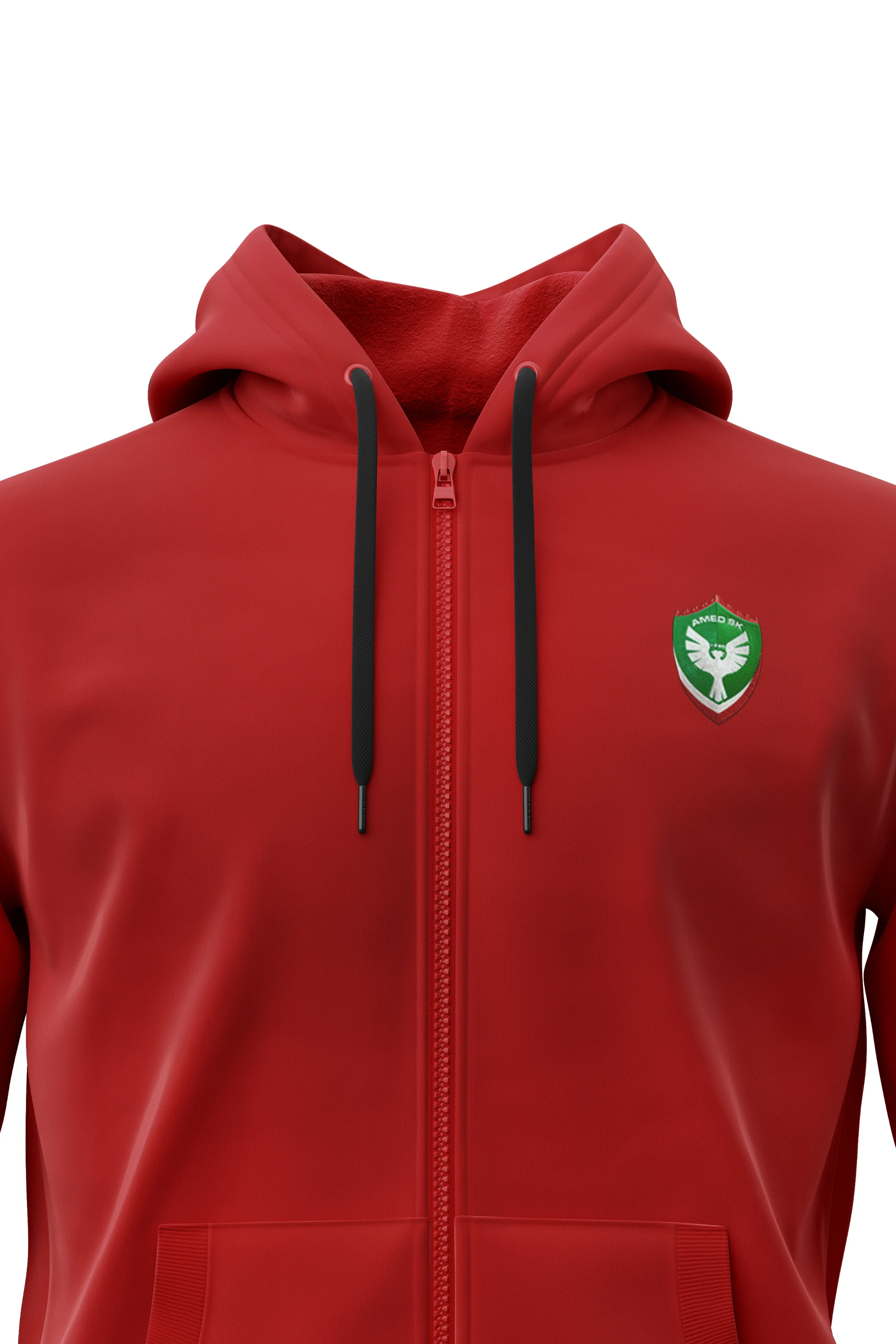 AMEDSPOR TAM FERMUARLI KAPŞONLU SWEAT