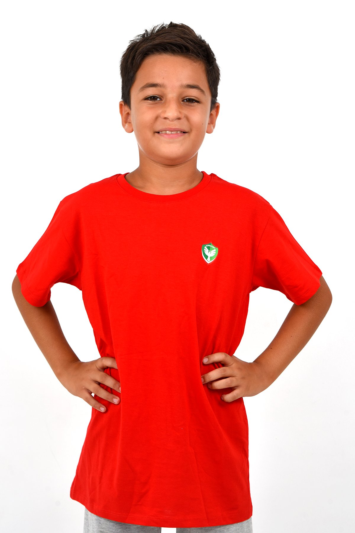 2024-2025 005 AMEDSPOR ÇOCUK TİŞÖRT 2 - KIRMIZI
