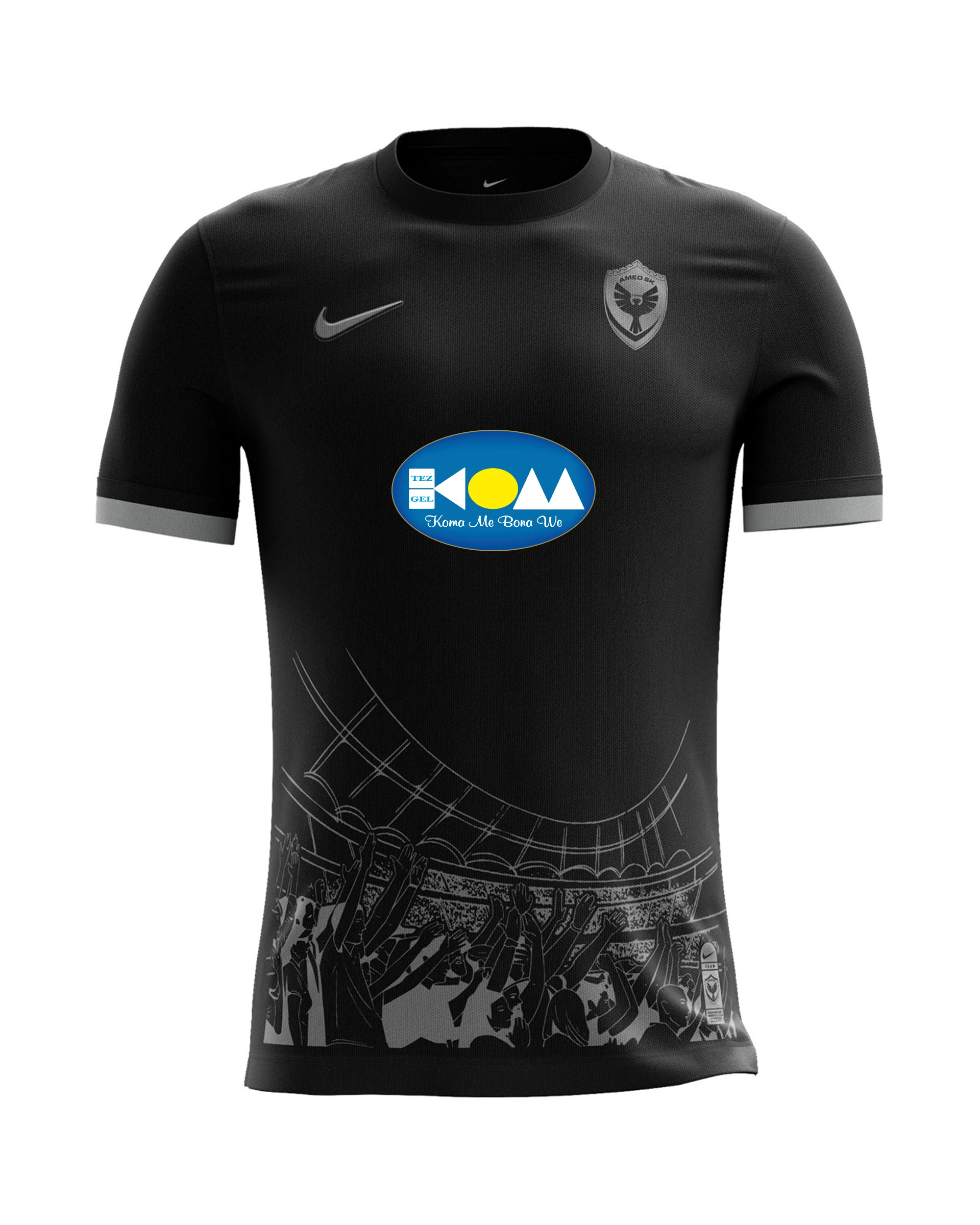 25/26 A TAKIM SPONSORLU FORMA - SİYAH