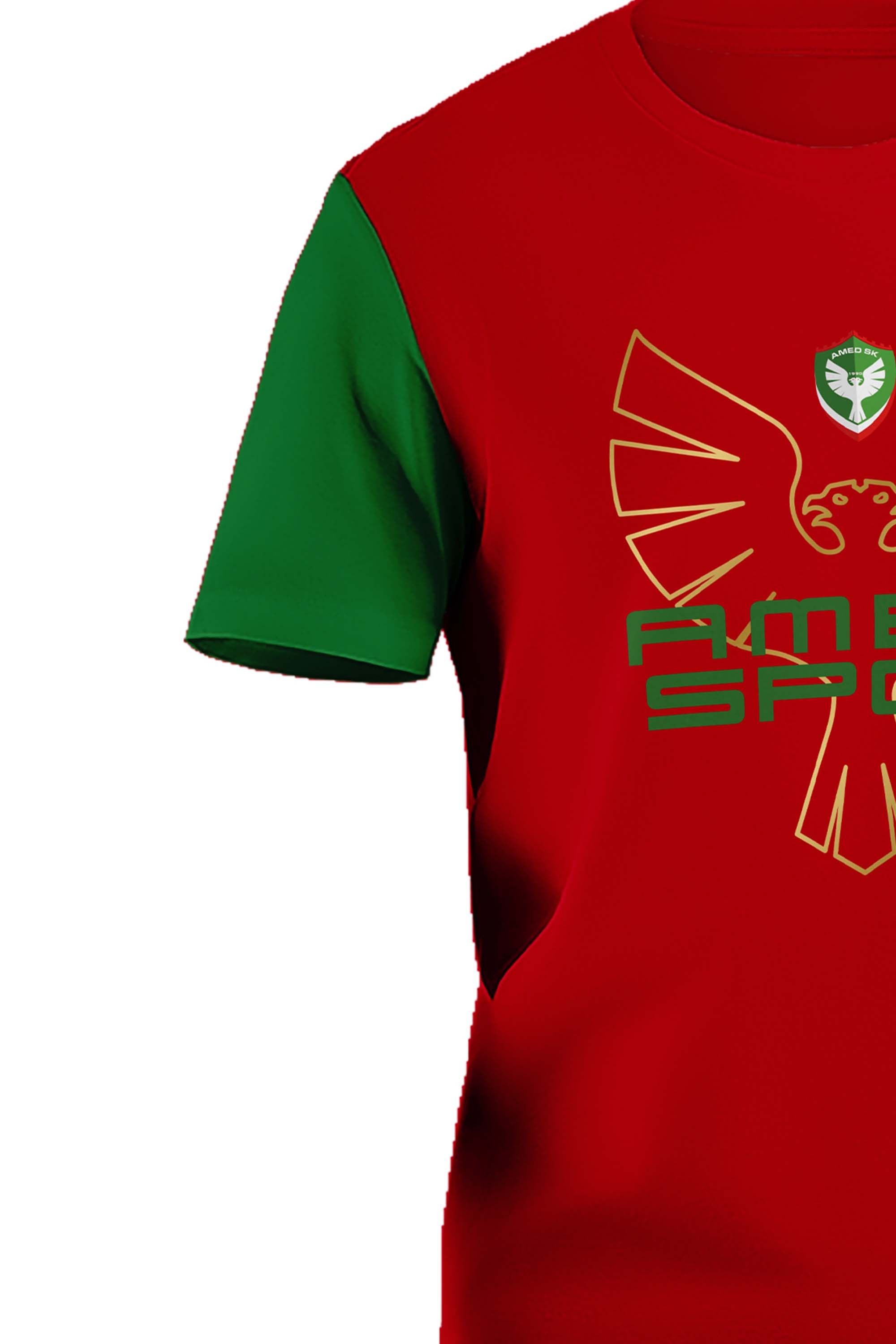 PAMUKLU T-SHIRT KOLLARI YEŞİL