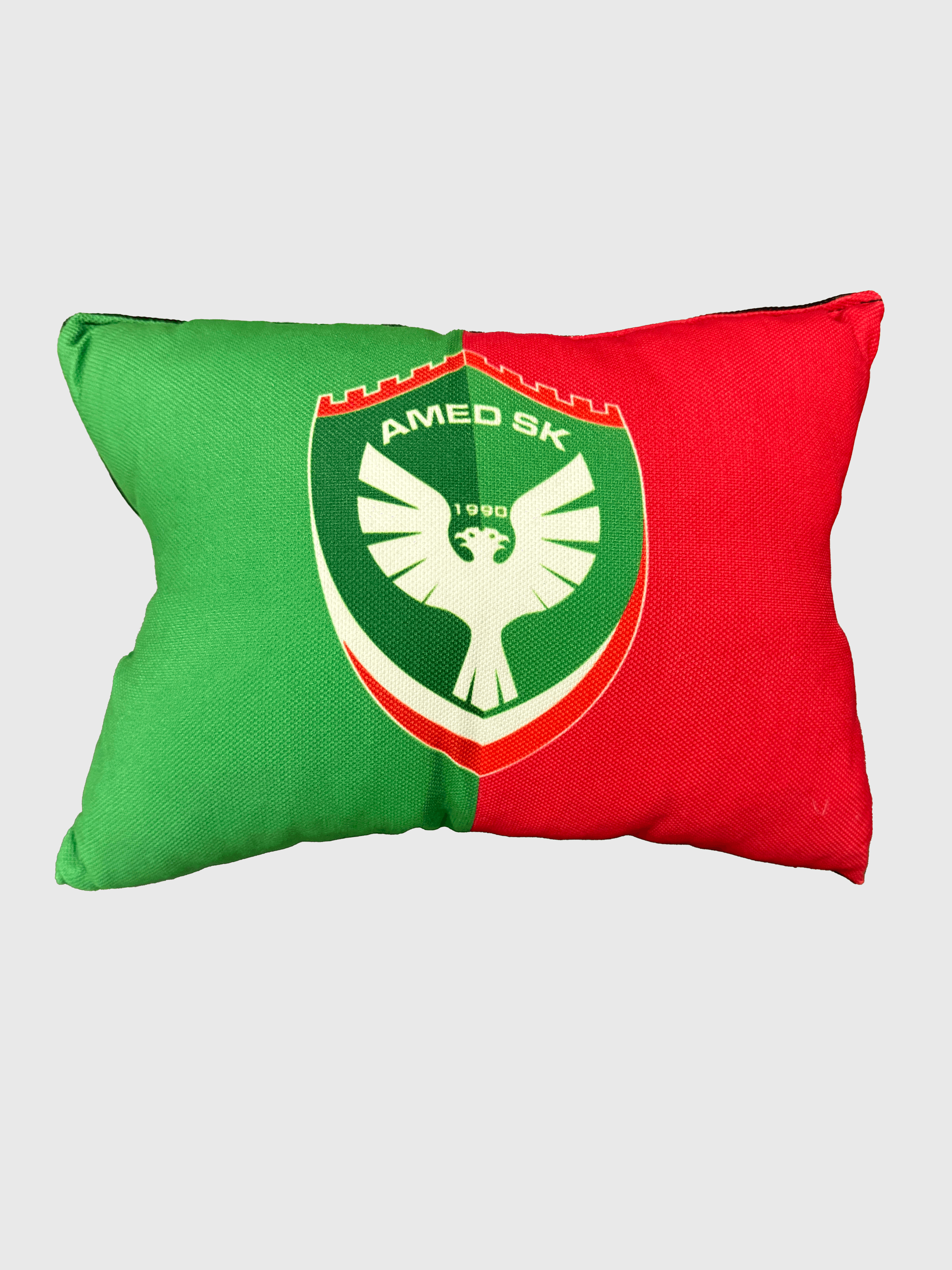 2024-2025 0065 AMEDSPOR YENİ SEZON ARAÇ YASTIĞI - YEŞİL-KIRMIZI