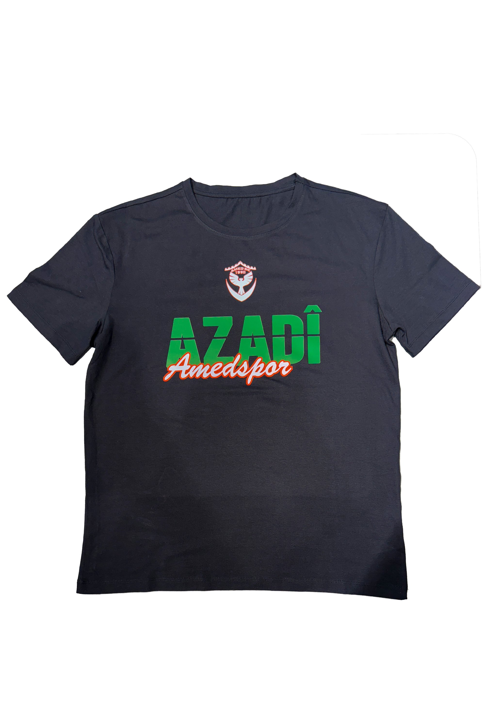 AMEDSPOR BASKILI BASİC T-SHİRT - SİYAH