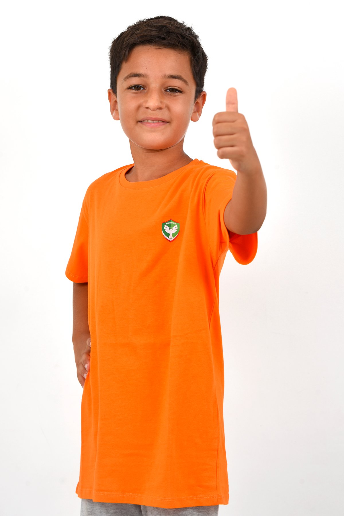 2024-2025 005 AMEDSPOR ÇOCUK TİŞÖRT 2 - (826)ORANGE
