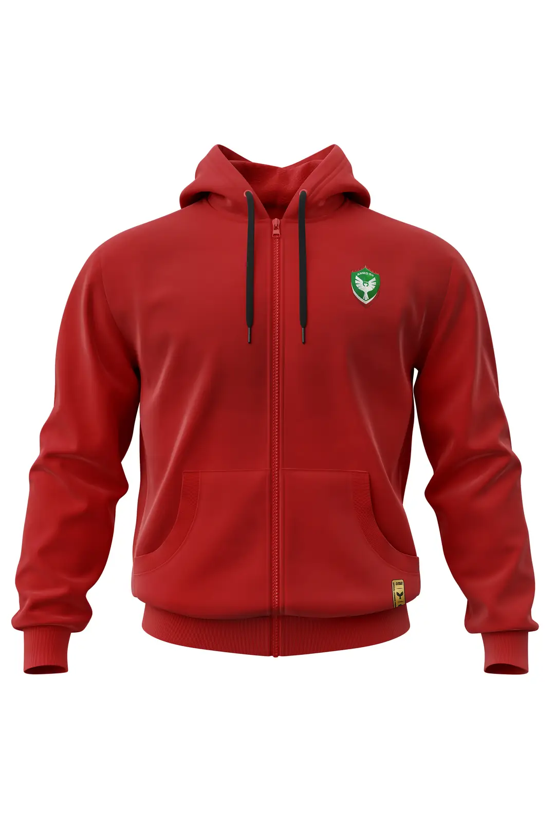 AMEDSPOR TAM FERMUARLI KAPŞONLU SWEAT